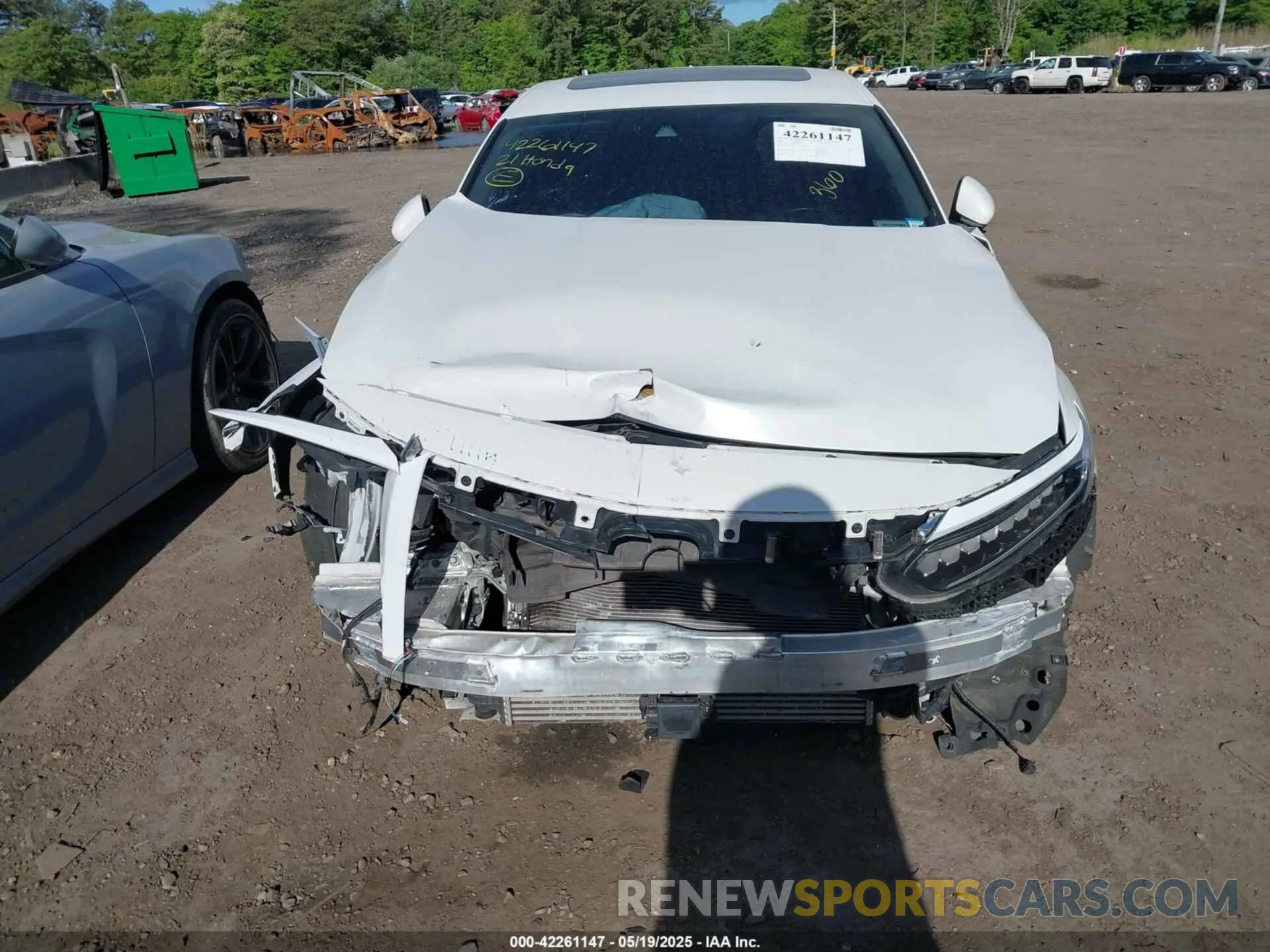 12 Photograph of a damaged car 1HGCV2F95MA023999 HONDA ACCORD 2021