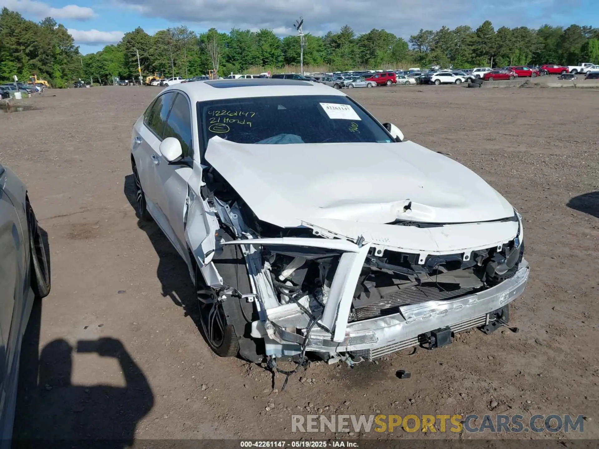 6 Photograph of a damaged car 1HGCV2F95MA023999 HONDA ACCORD 2021