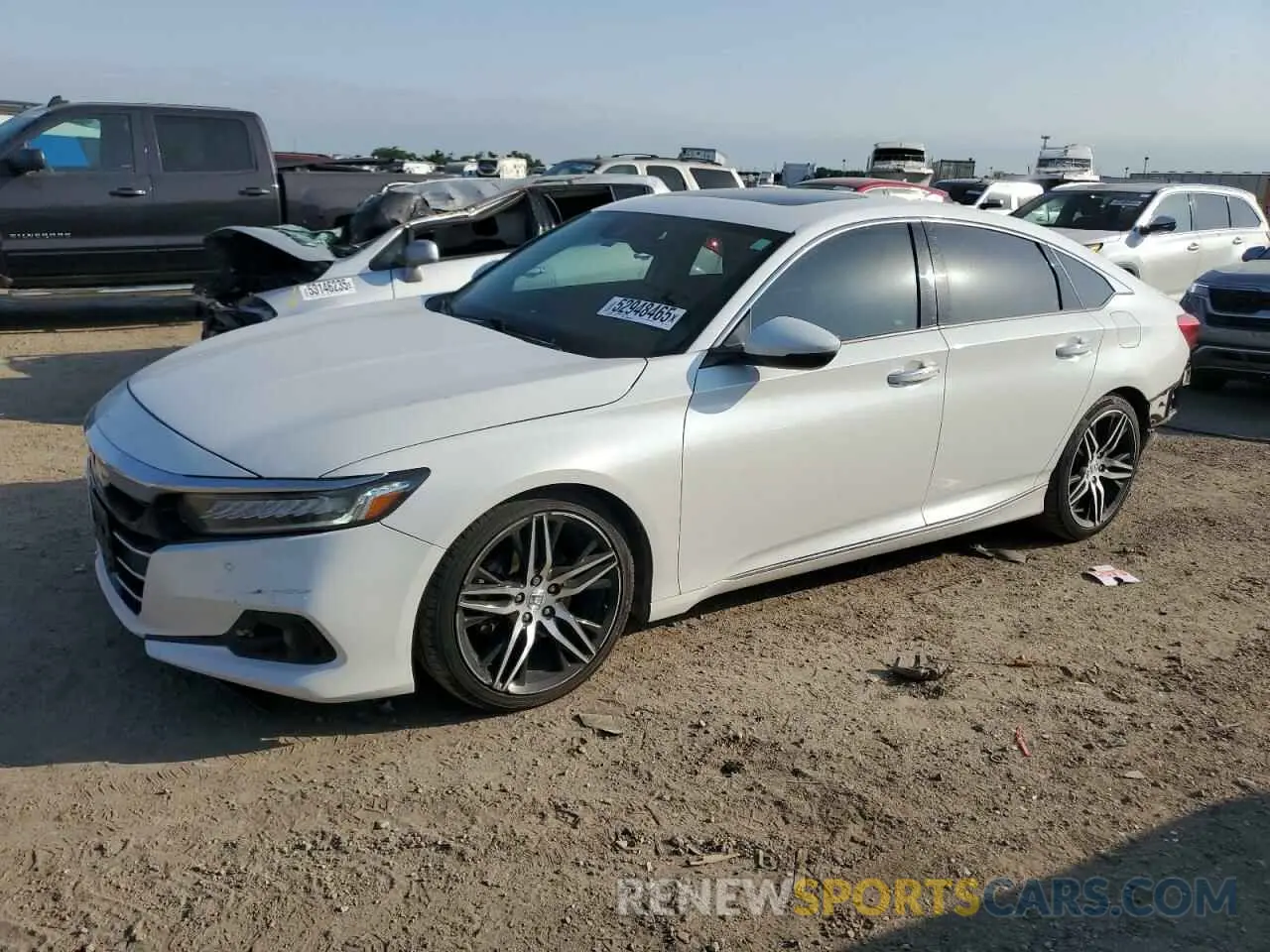 1 Photograph of a damaged car 1HGCV2F96MA017547 HONDA ACCORD 2021