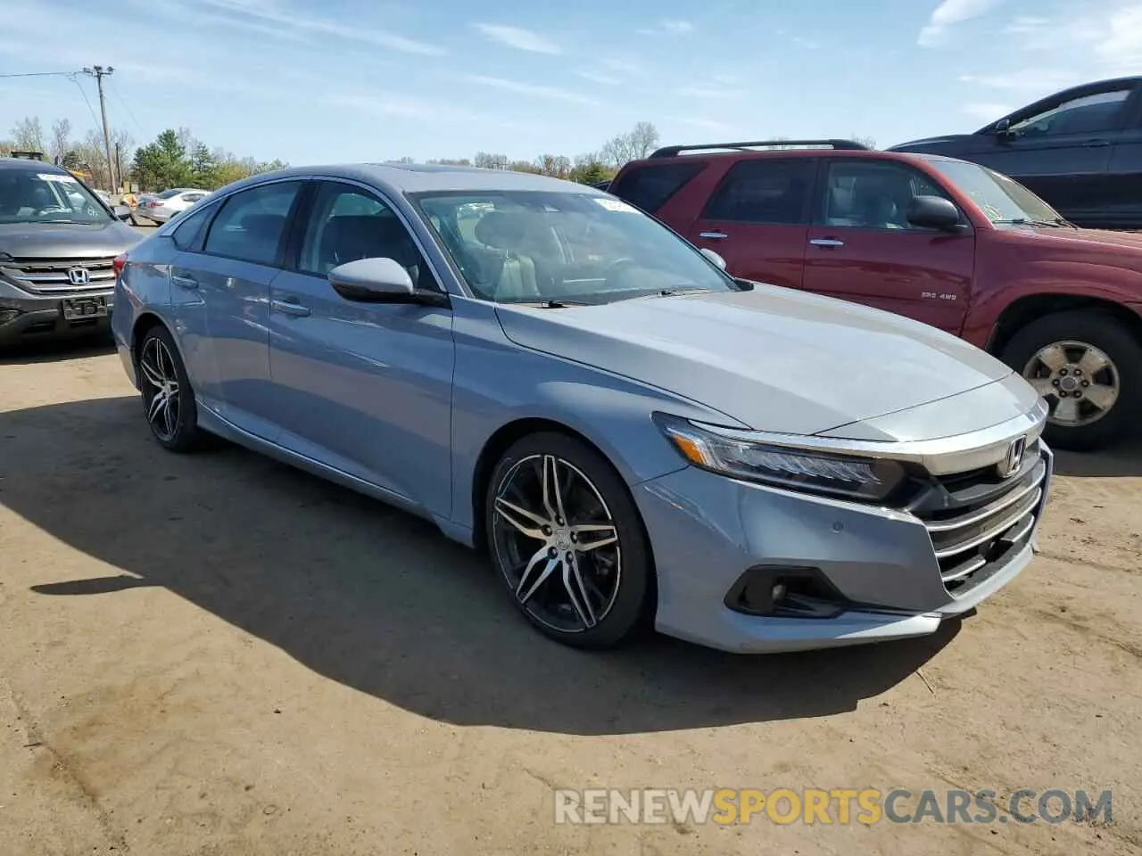 4 Photograph of a damaged car 1HGCV2F96MA031917 HONDA ACCORD 2021