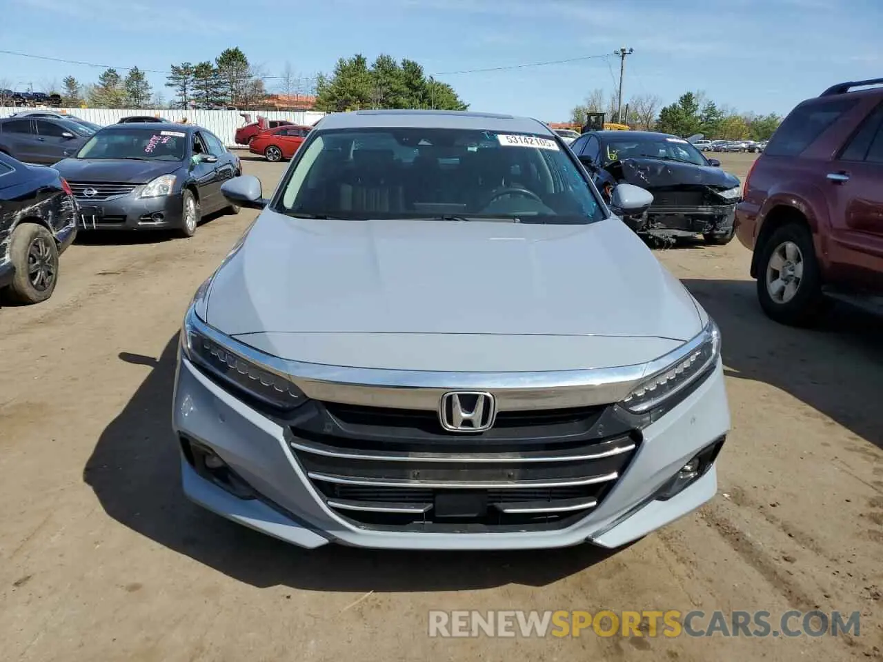 5 Photograph of a damaged car 1HGCV2F96MA031917 HONDA ACCORD 2021