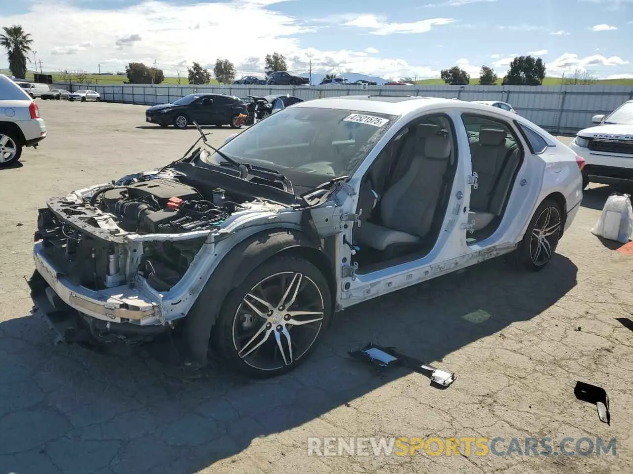 1 Photograph of a damaged car 1HGCV2F97MA021476 HONDA ACCORD 2021