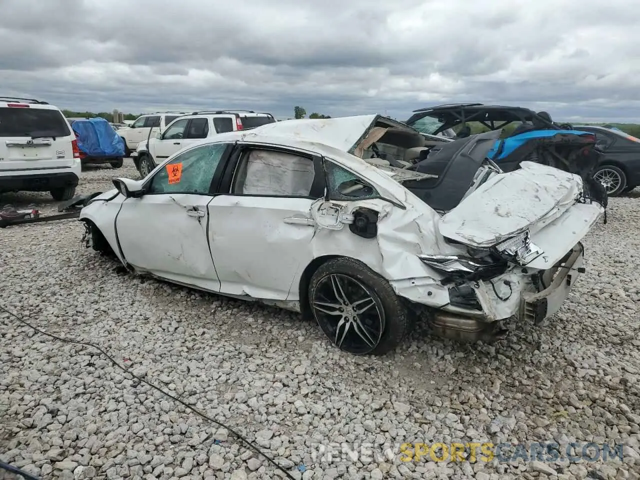 2 Фотография поврежденного автомобиля 1HGCV2F98MA021440 HONDA ACCORD 2021