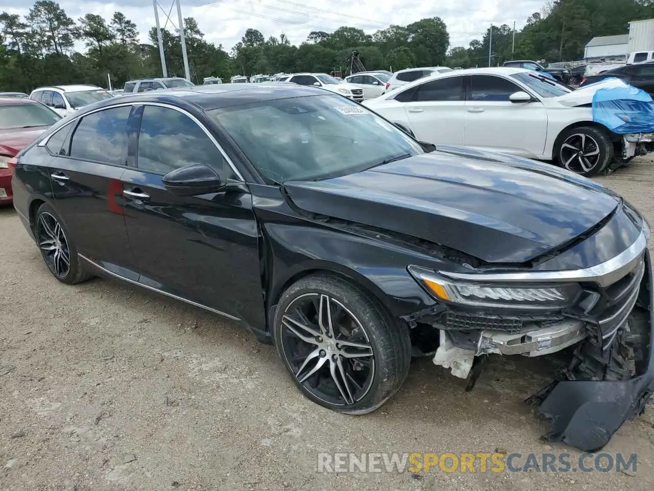 4 Фотография поврежденного автомобиля 1HGCV2F9XMA001495 HONDA ACCORD 2021