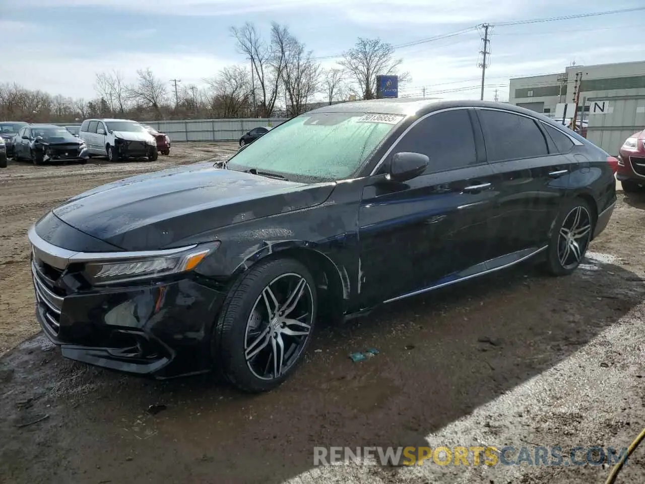1 Photograph of a damaged car 1HGCV2F9XMA005403 HONDA ACCORD 2021