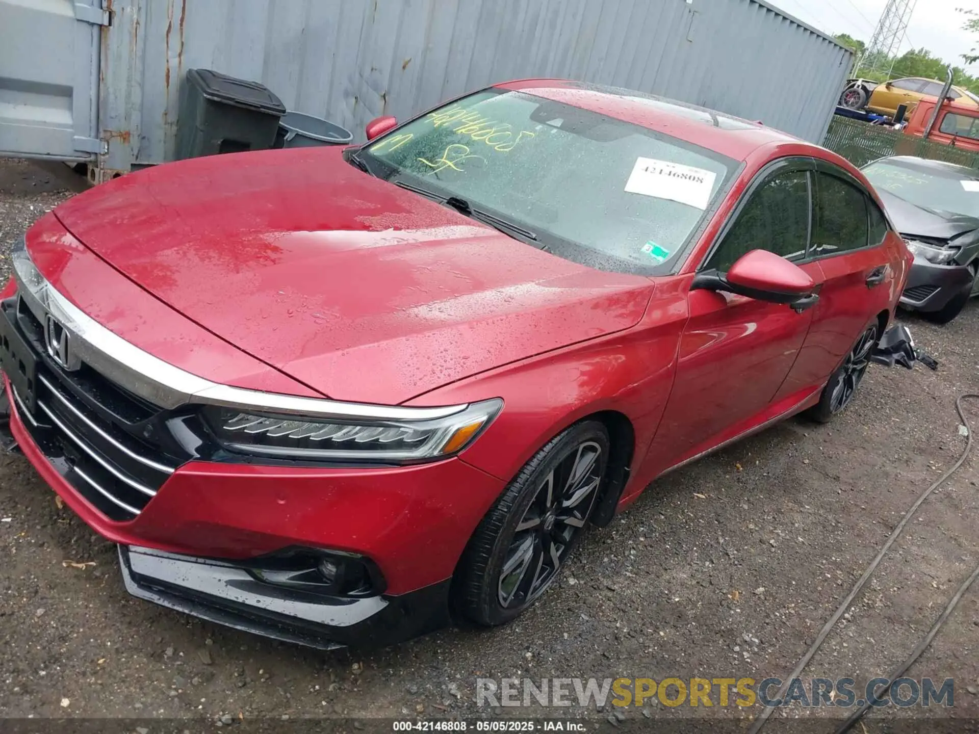 2 Фотография поврежденного автомобиля 1HGCV2F9XMA011847 HONDA ACCORD 2021