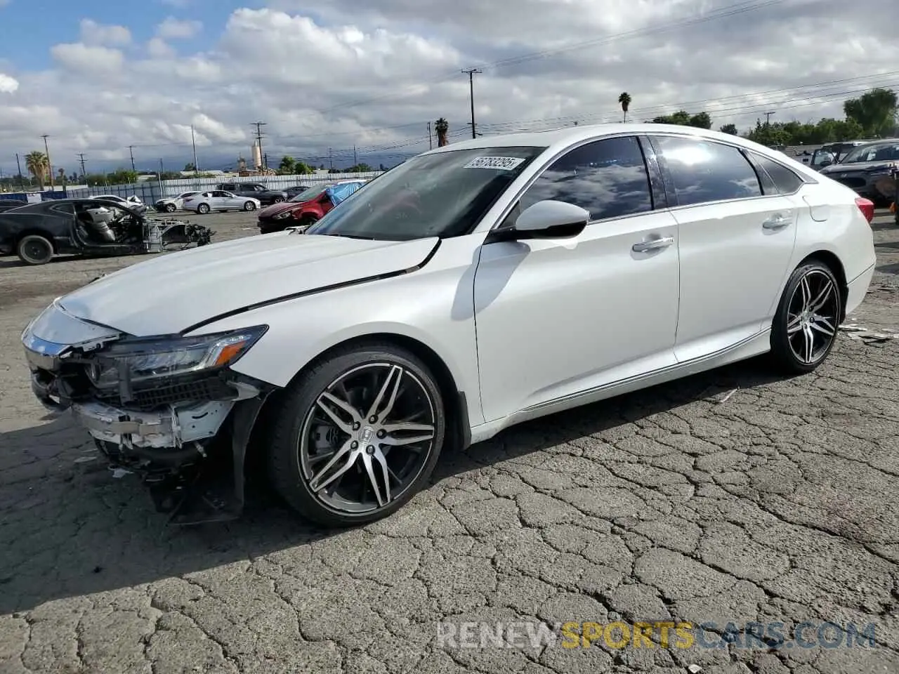 1 Photograph of a damaged car 1HGCV2F9XMA032133 HONDA ACCORD 2021
