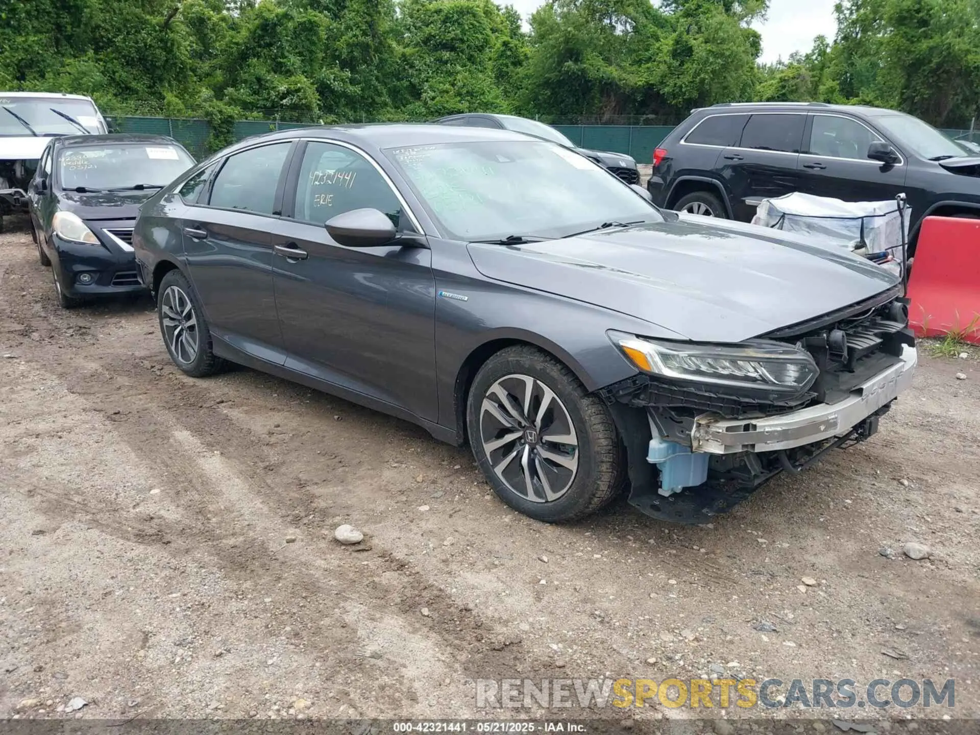1 Photograph of a damaged car 1HGCV3F10MA007385 HONDA ACCORD 2021
