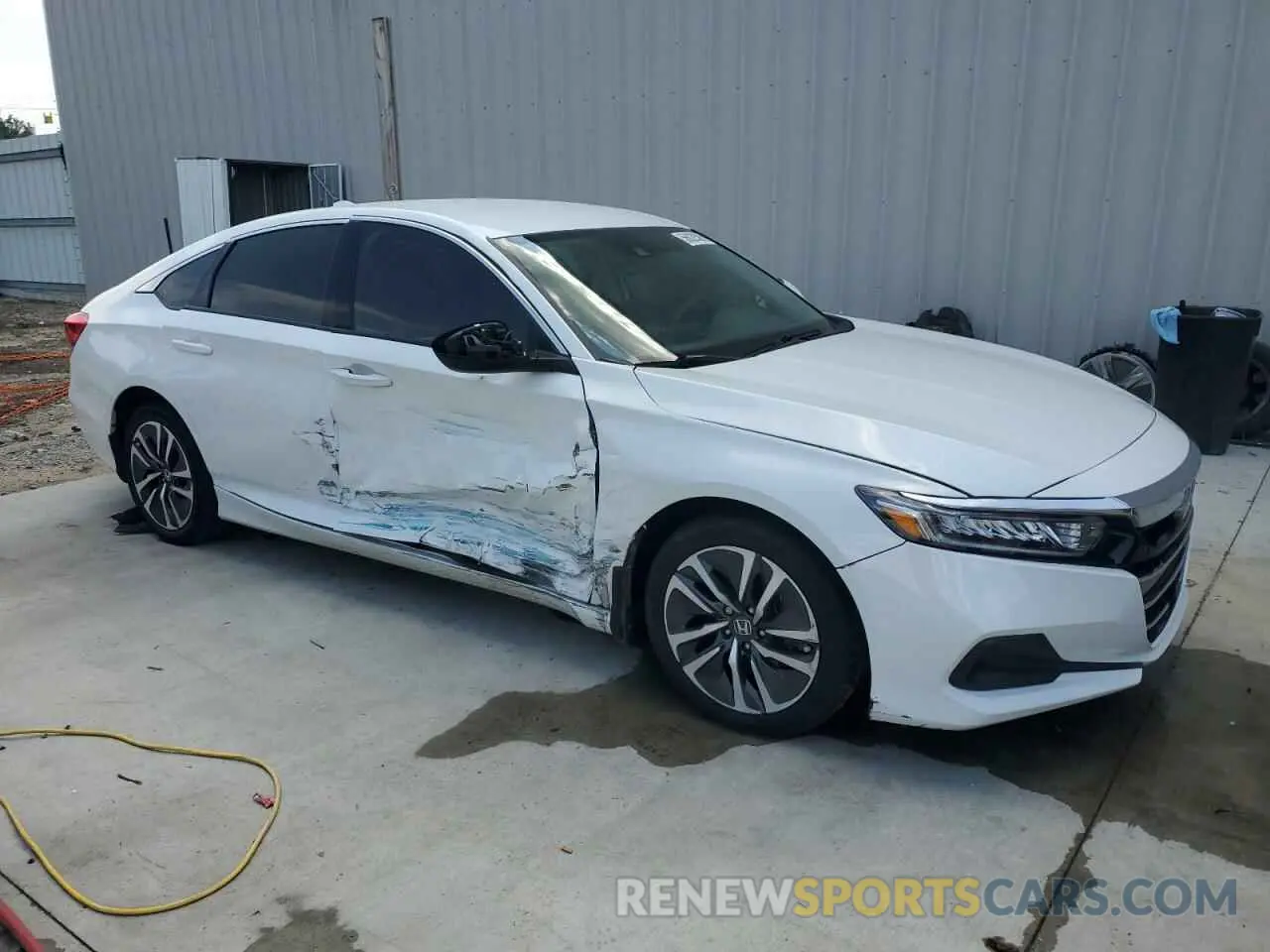 4 Фотография поврежденного автомобиля 1HGCV3F11MA004916 HONDA ACCORD 2021