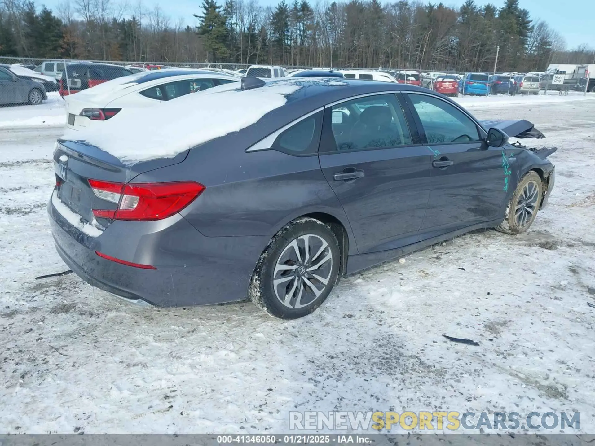 4 Photograph of a damaged car 1HGCV3F18MA018019 HONDA ACCORD 2021
