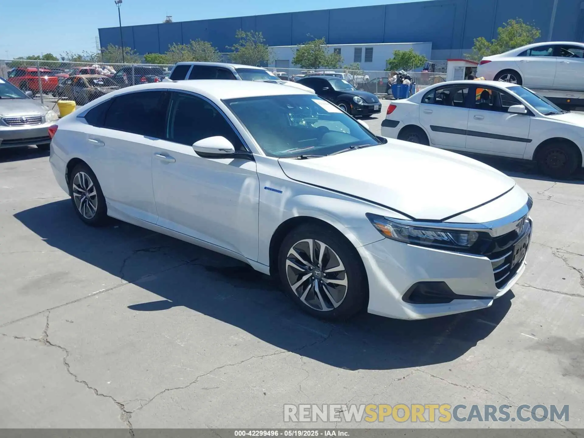 1 Photograph of a damaged car 1HGCV3F19MA000273 HONDA ACCORD 2021