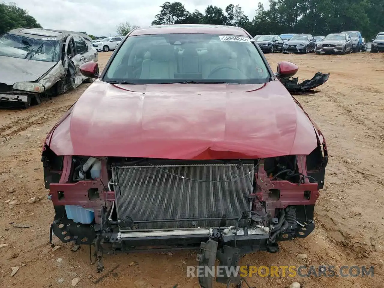 5 Photograph of a damaged car 1HGCV3F40MA008062 HONDA ACCORD 2021
