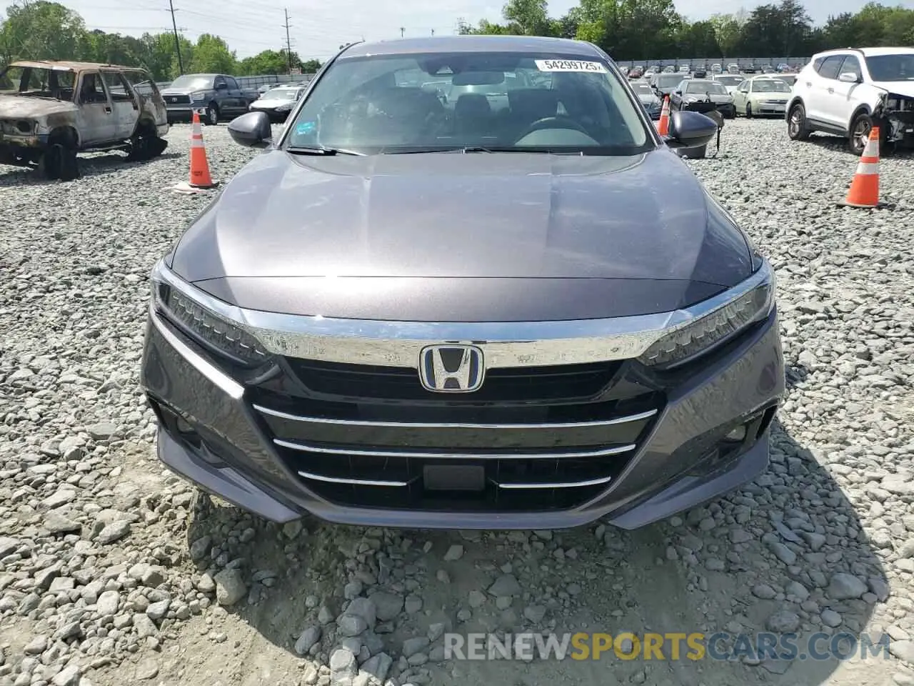 5 Фотография поврежденного автомобиля 1HGCV3F45MA016190 HONDA ACCORD 2021