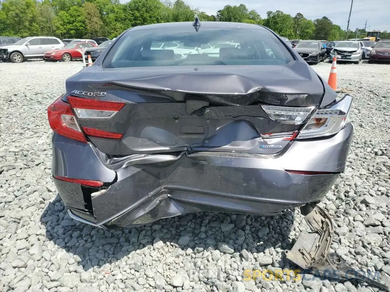6 Фотография поврежденного автомобиля 1HGCV3F45MA016190 HONDA ACCORD 2021