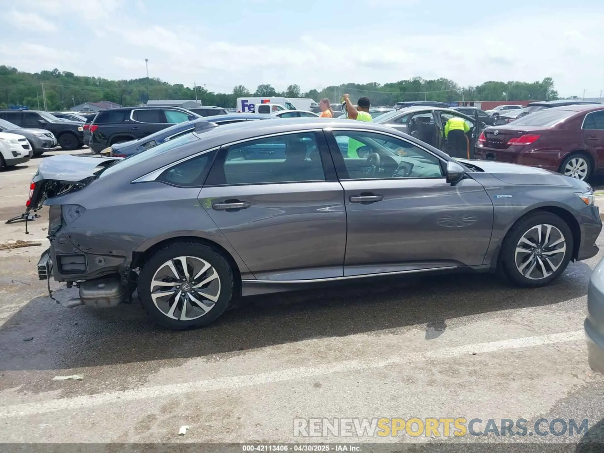 14 Фотография поврежденного автомобиля 1HGCV3F49MA017407 HONDA ACCORD 2021