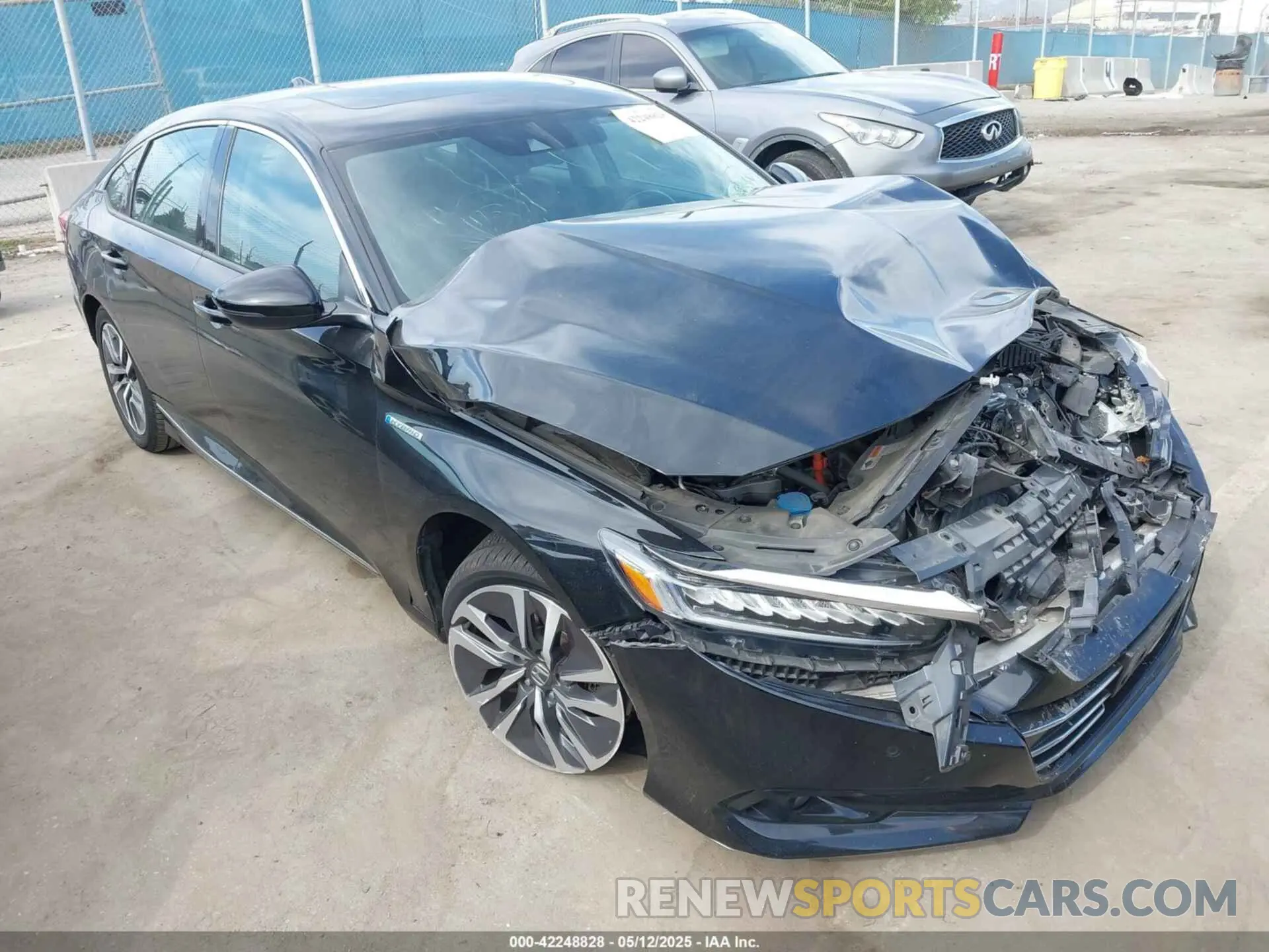 1 Photograph of a damaged car 1HGCV3F54MA015105 HONDA ACCORD 2021