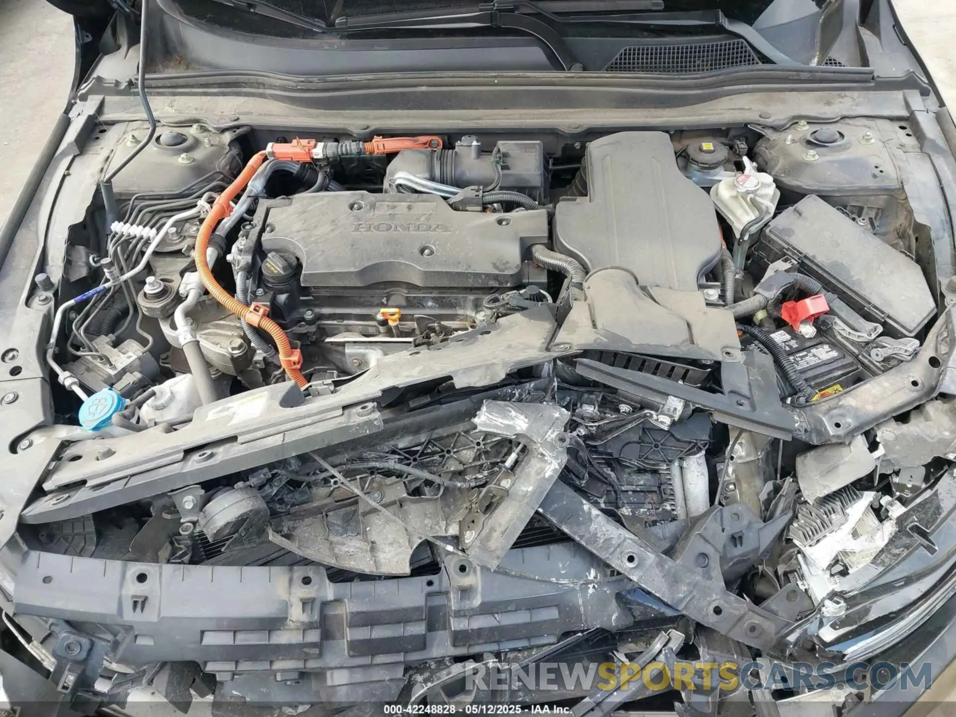 10 Photograph of a damaged car 1HGCV3F54MA015105 HONDA ACCORD 2021