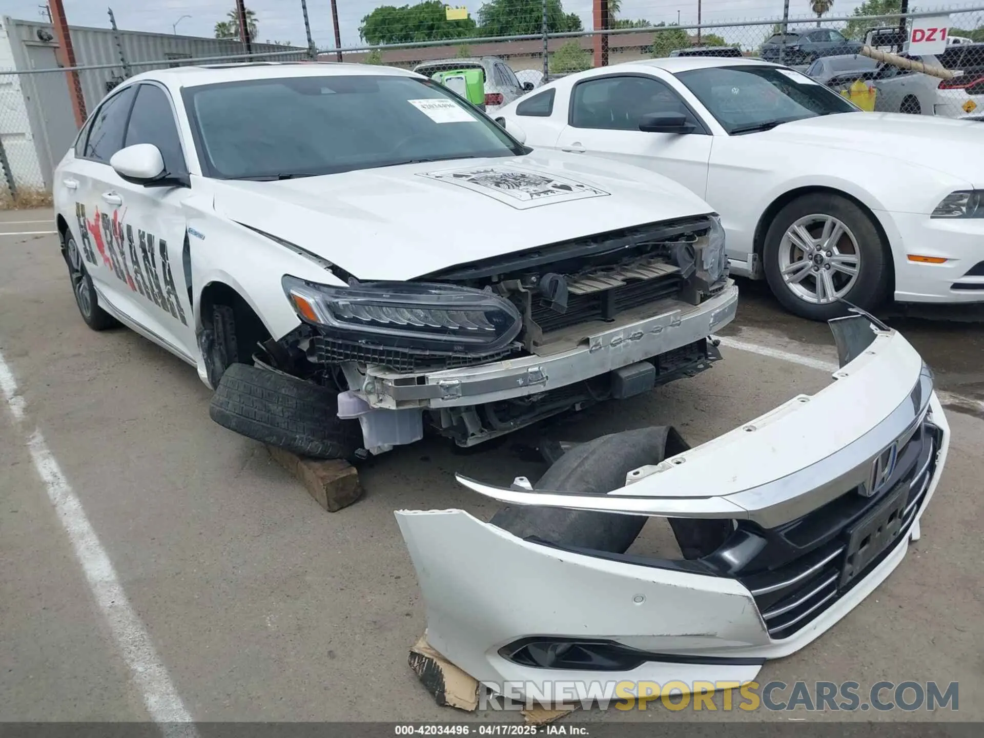 1 Фотография поврежденного автомобиля 1HGCV3F55MA012648 HONDA ACCORD 2021