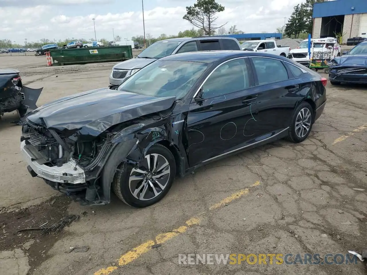 1 Фотография поврежденного автомобиля 1HGCV3F57MA004549 HONDA ACCORD 2021