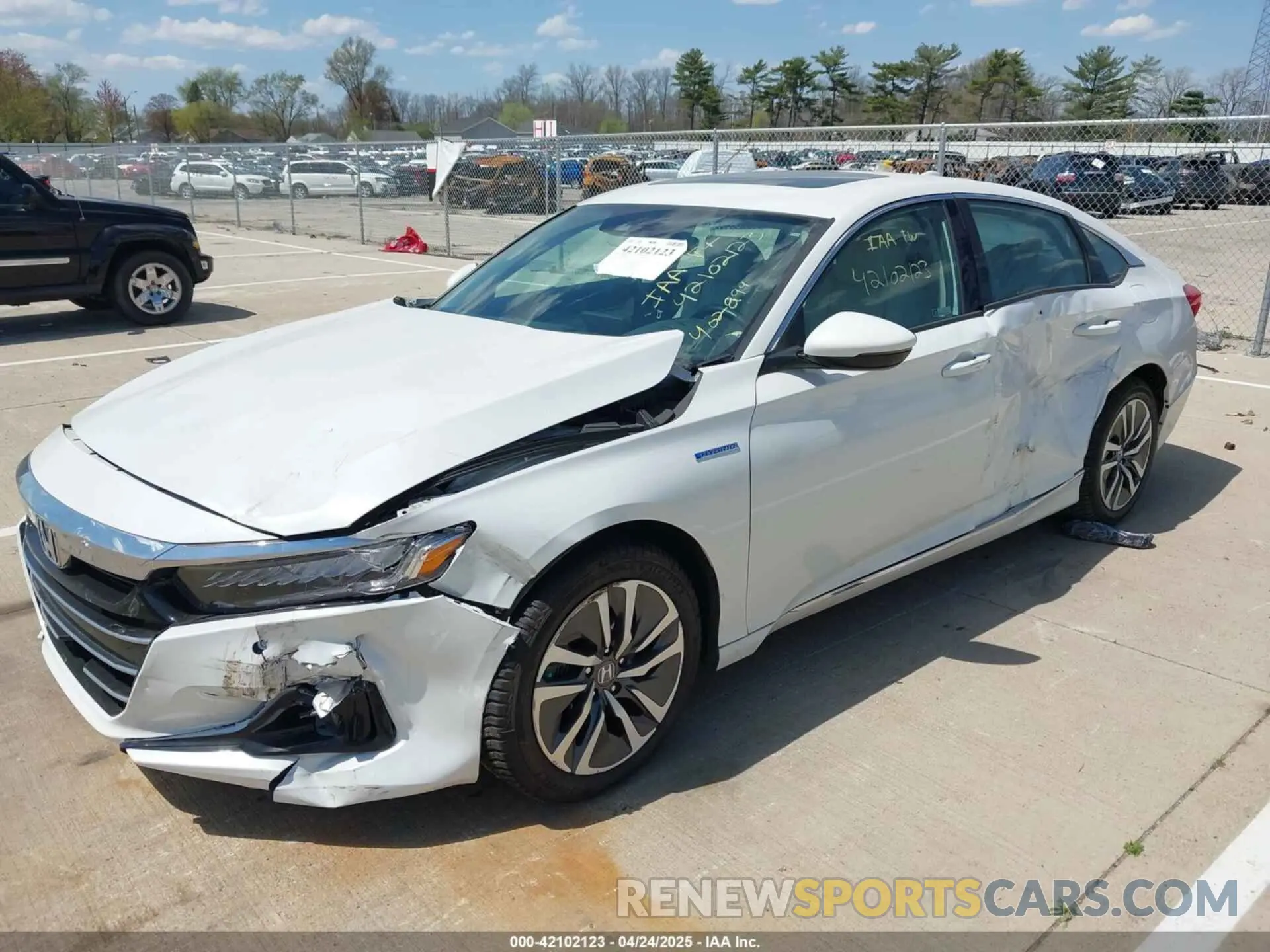 6 Фотография поврежденного автомобиля 1HGCV3F57MA010920 HONDA ACCORD 2021