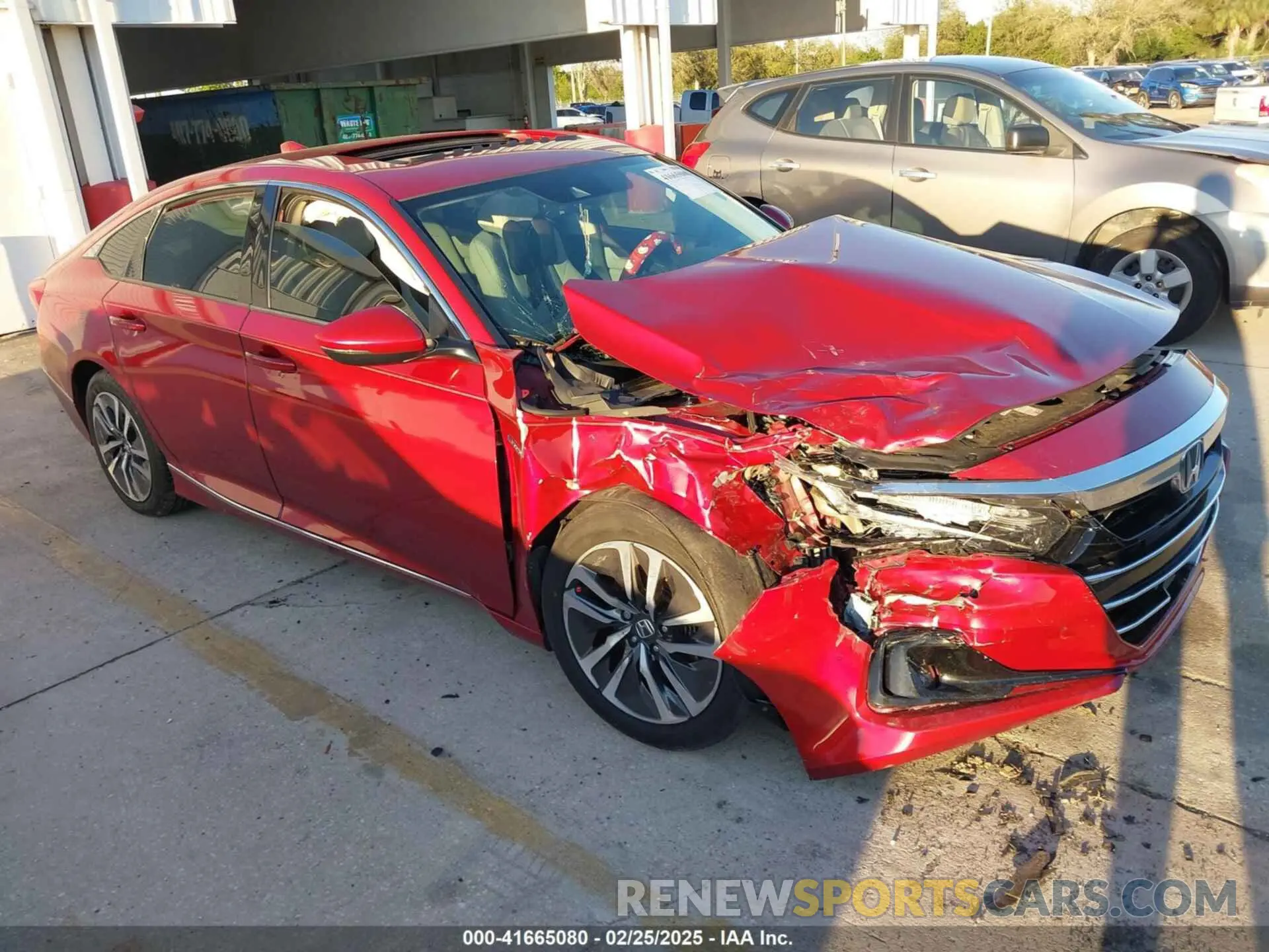 1 Фотография поврежденного автомобиля 1HGCV3F5XMA005677 HONDA ACCORD 2021