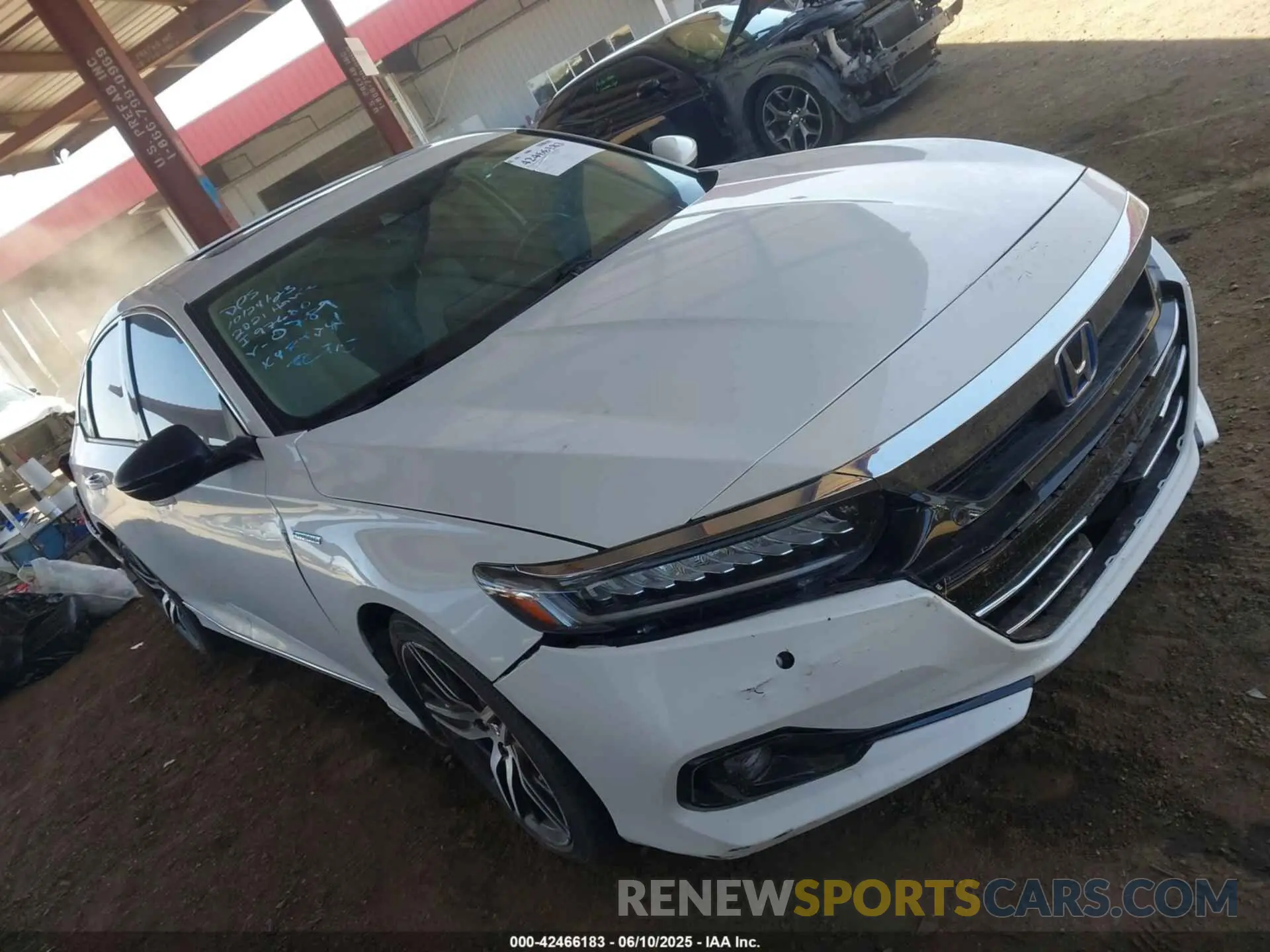 1 Photograph of a damaged car 1HGCV3F93MA000789 HONDA ACCORD 2021