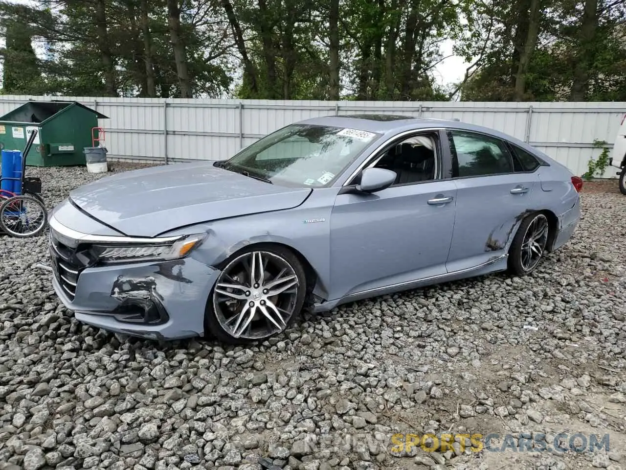 1 Photograph of a damaged car 1HGCV3F95MA002382 HONDA ACCORD 2021