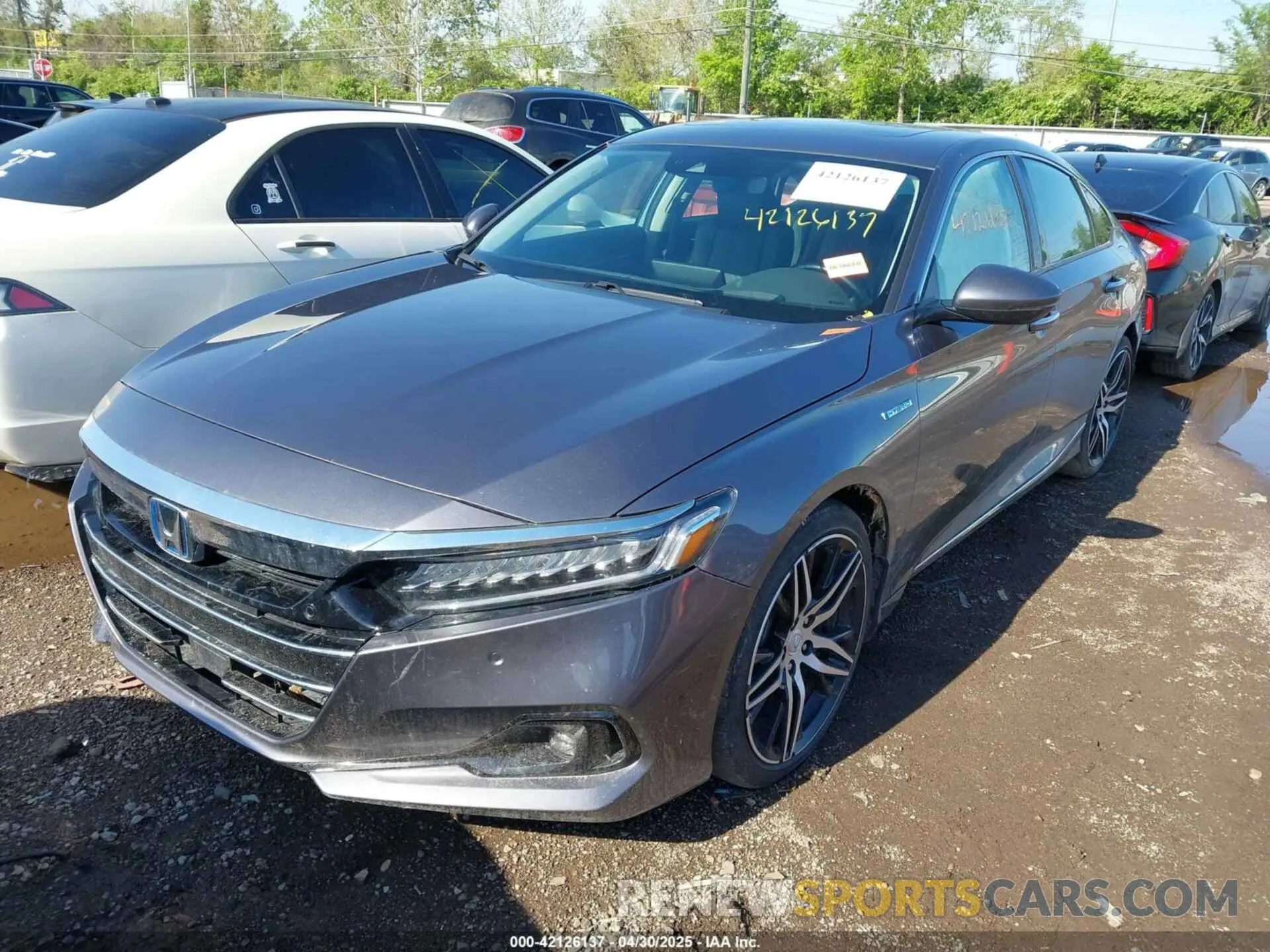 2 Photograph of a damaged car 1HGCV3F96MA018350 HONDA ACCORD 2021