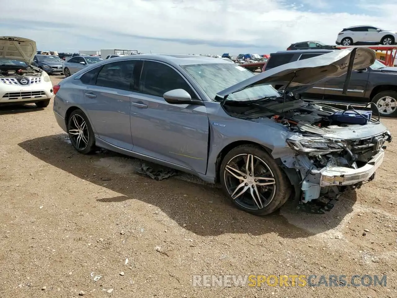 4 Фотография поврежденного автомобиля 1HGCV3F97MA005560 HONDA ACCORD 2021