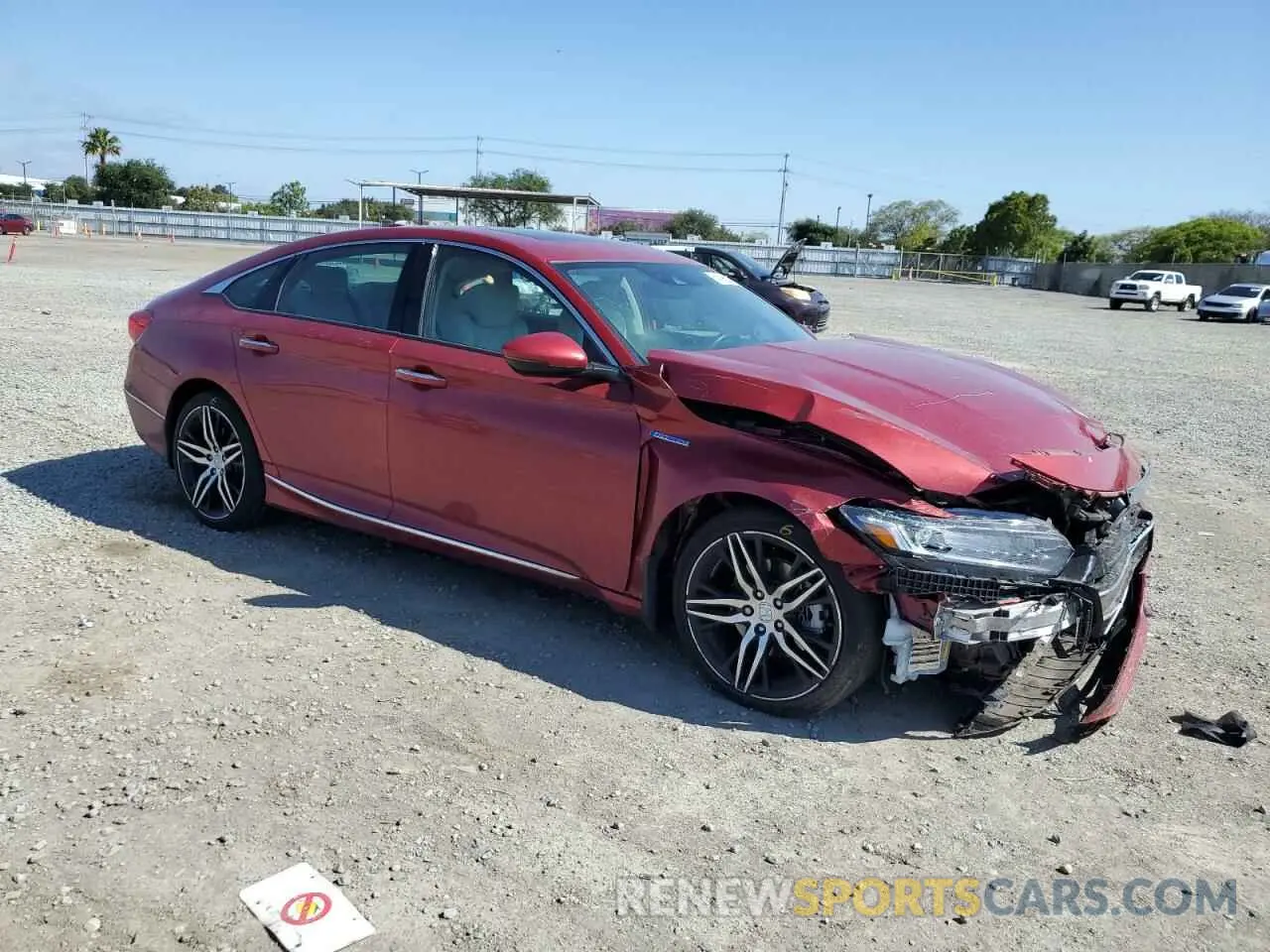 4 Photograph of a damaged car 1HGCV3F99MA009495 HONDA ACCORD 2021