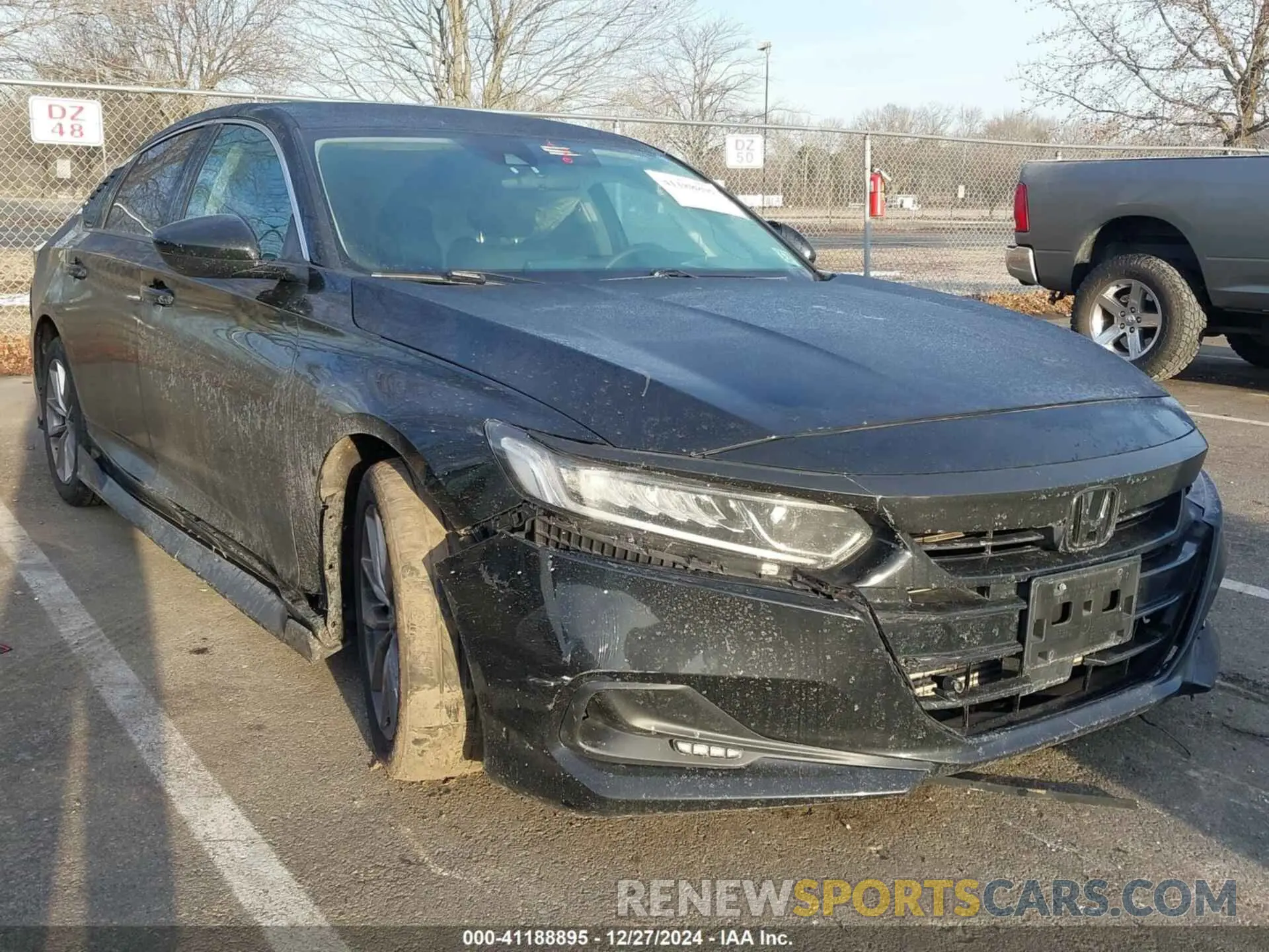 1 Photograph of a damaged car 1HGCV1F12NA008673 HONDA ACCORD 2022
