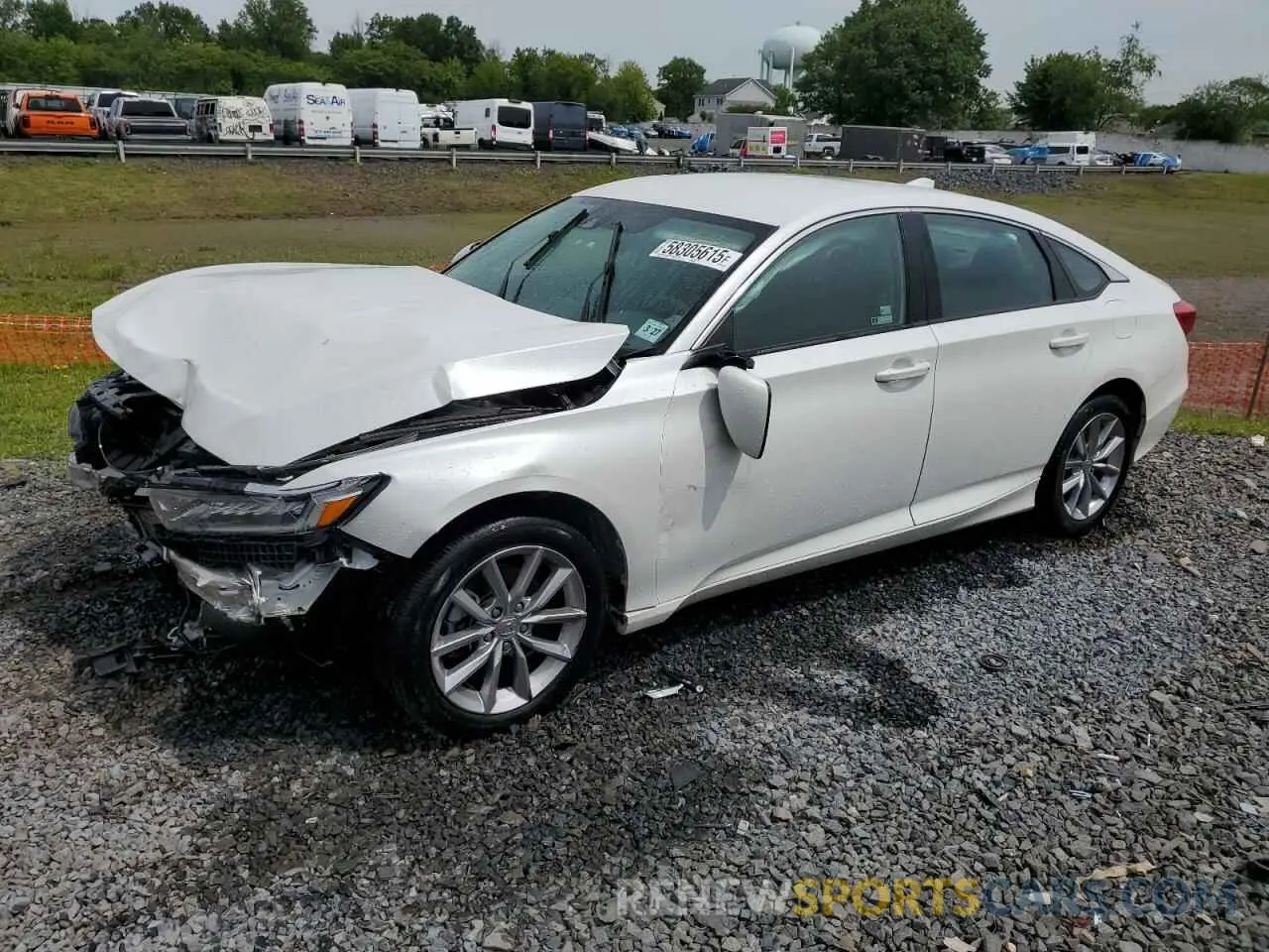 1 Photograph of a damaged car 1HGCV1F12NA038353 HONDA ACCORD 2022