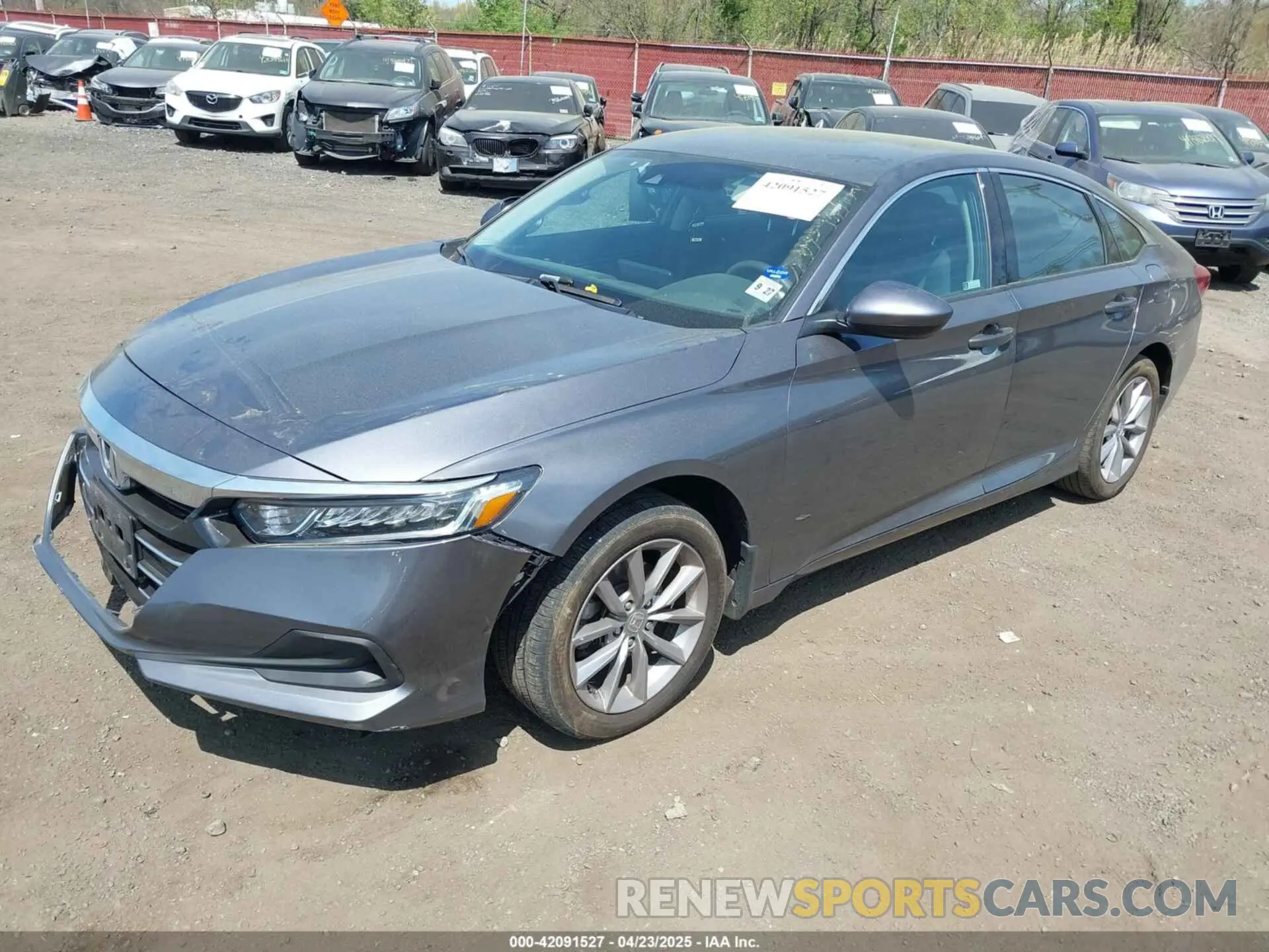 2 Photograph of a damaged car 1HGCV1F14NA071483 HONDA ACCORD 2022