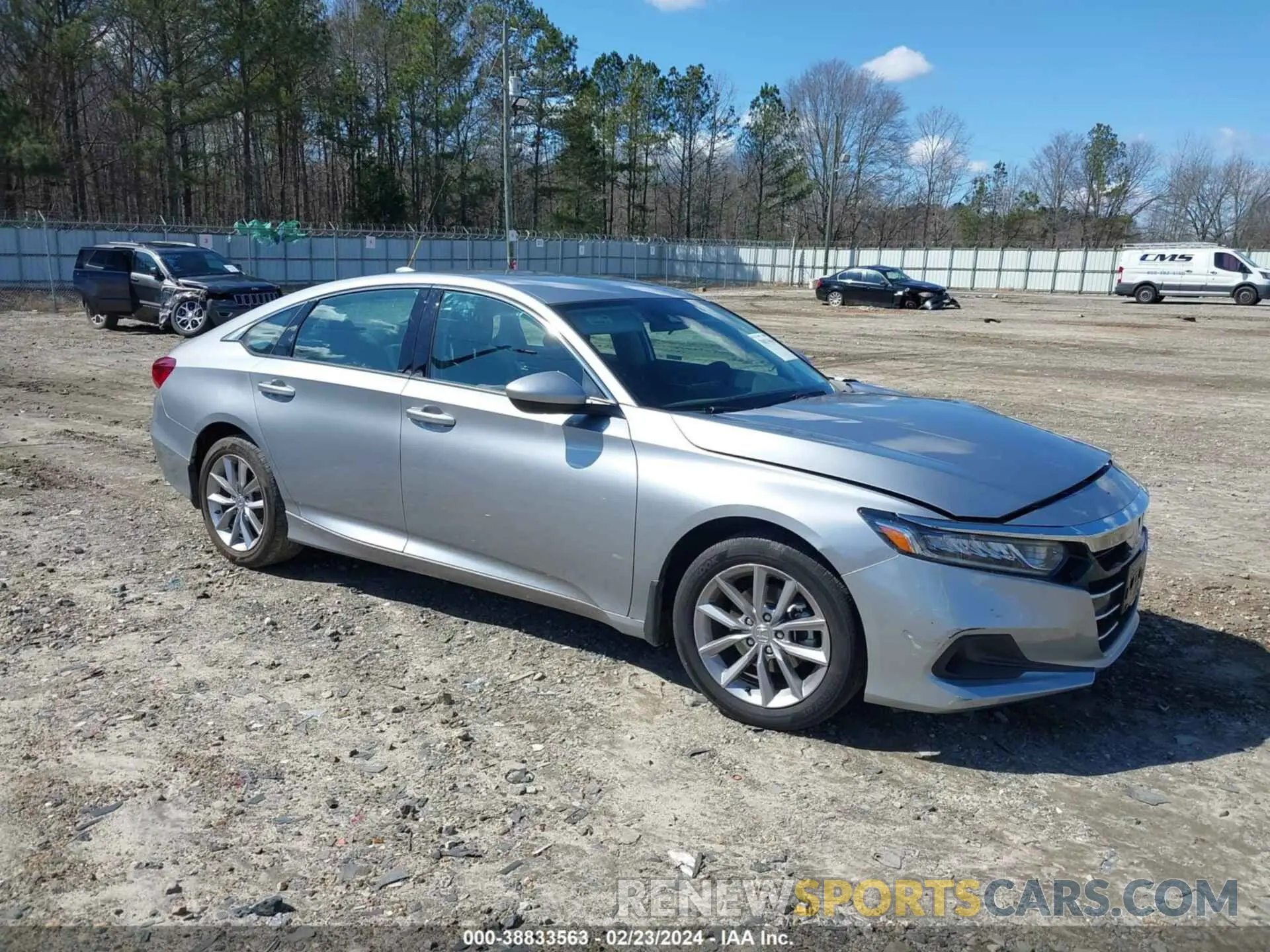 1 Photograph of a damaged car 1HGCV1F16NA045399 HONDA ACCORD 2022