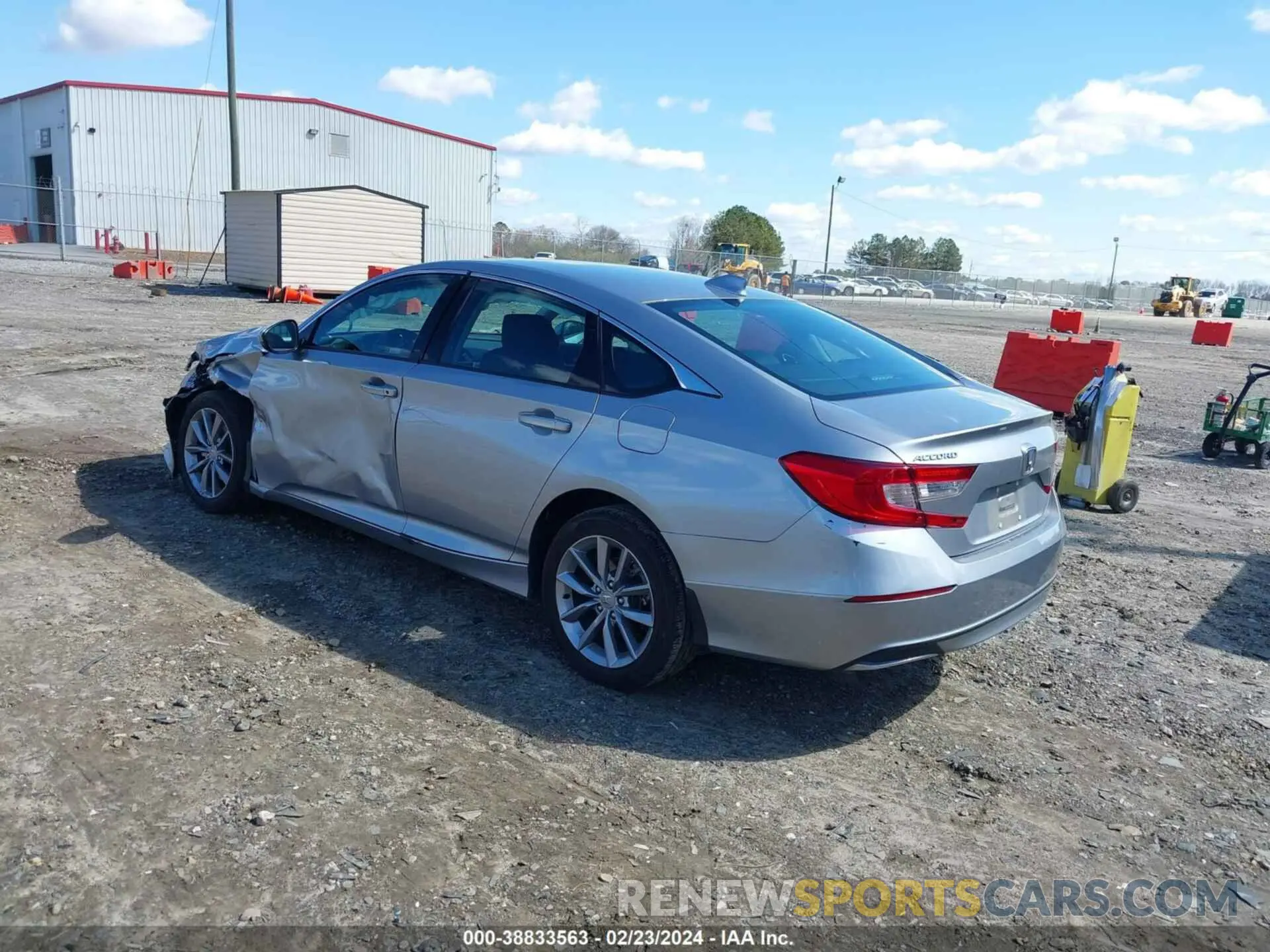 3 Photograph of a damaged car 1HGCV1F16NA045399 HONDA ACCORD 2022