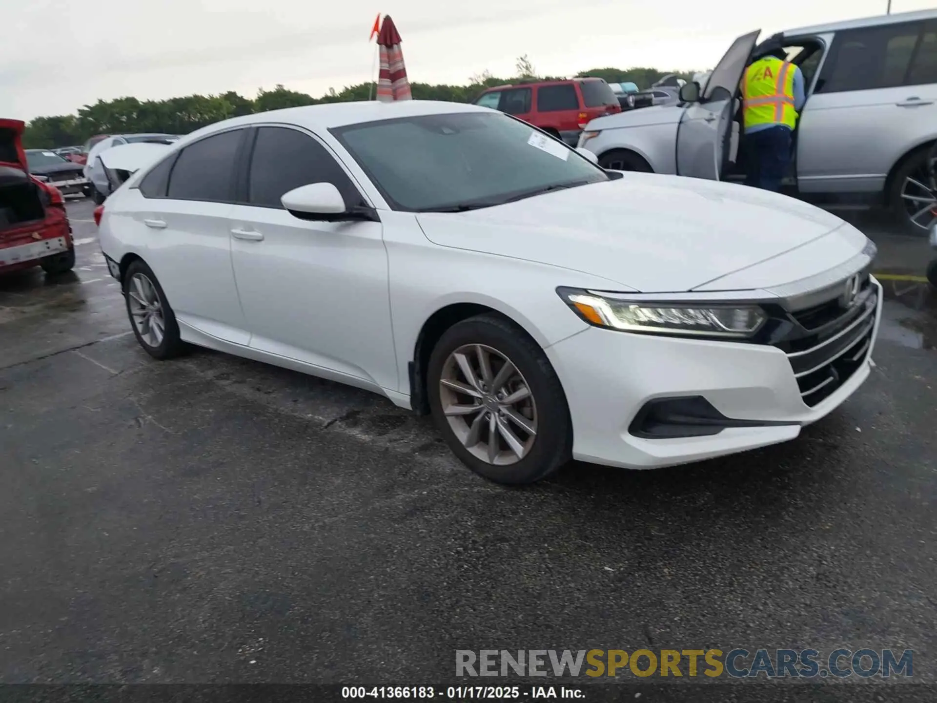 1 Photograph of a damaged car 1HGCV1F18NA031858 HONDA ACCORD 2022