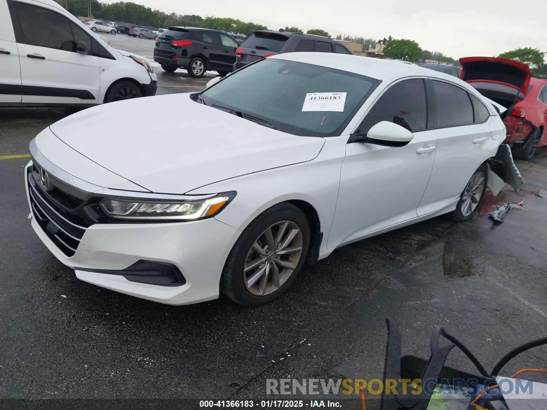2 Photograph of a damaged car 1HGCV1F18NA031858 HONDA ACCORD 2022