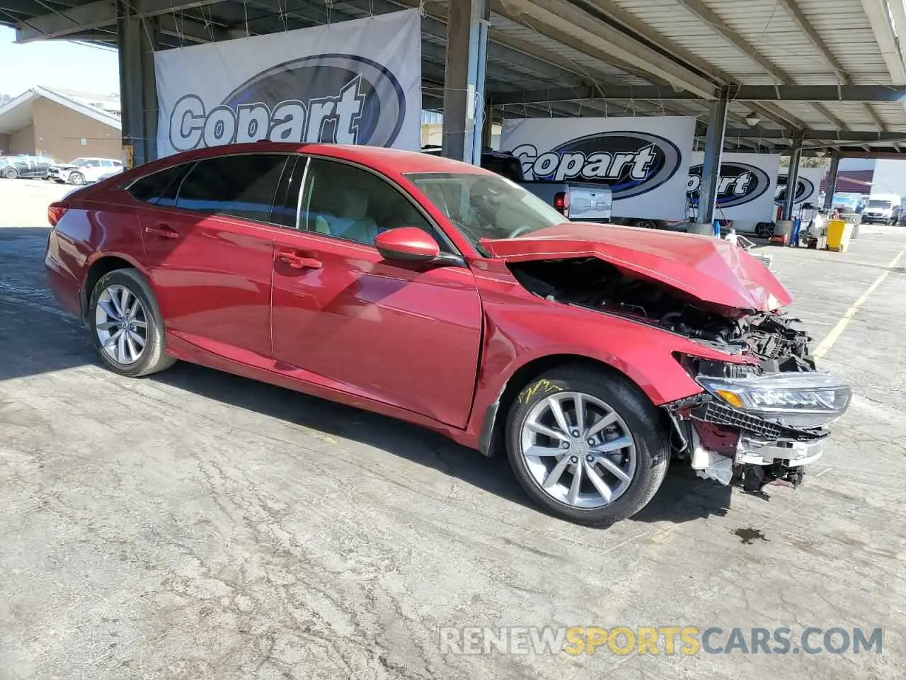 4 Photograph of a damaged car 1HGCV1F18NA053844 HONDA ACCORD 2022