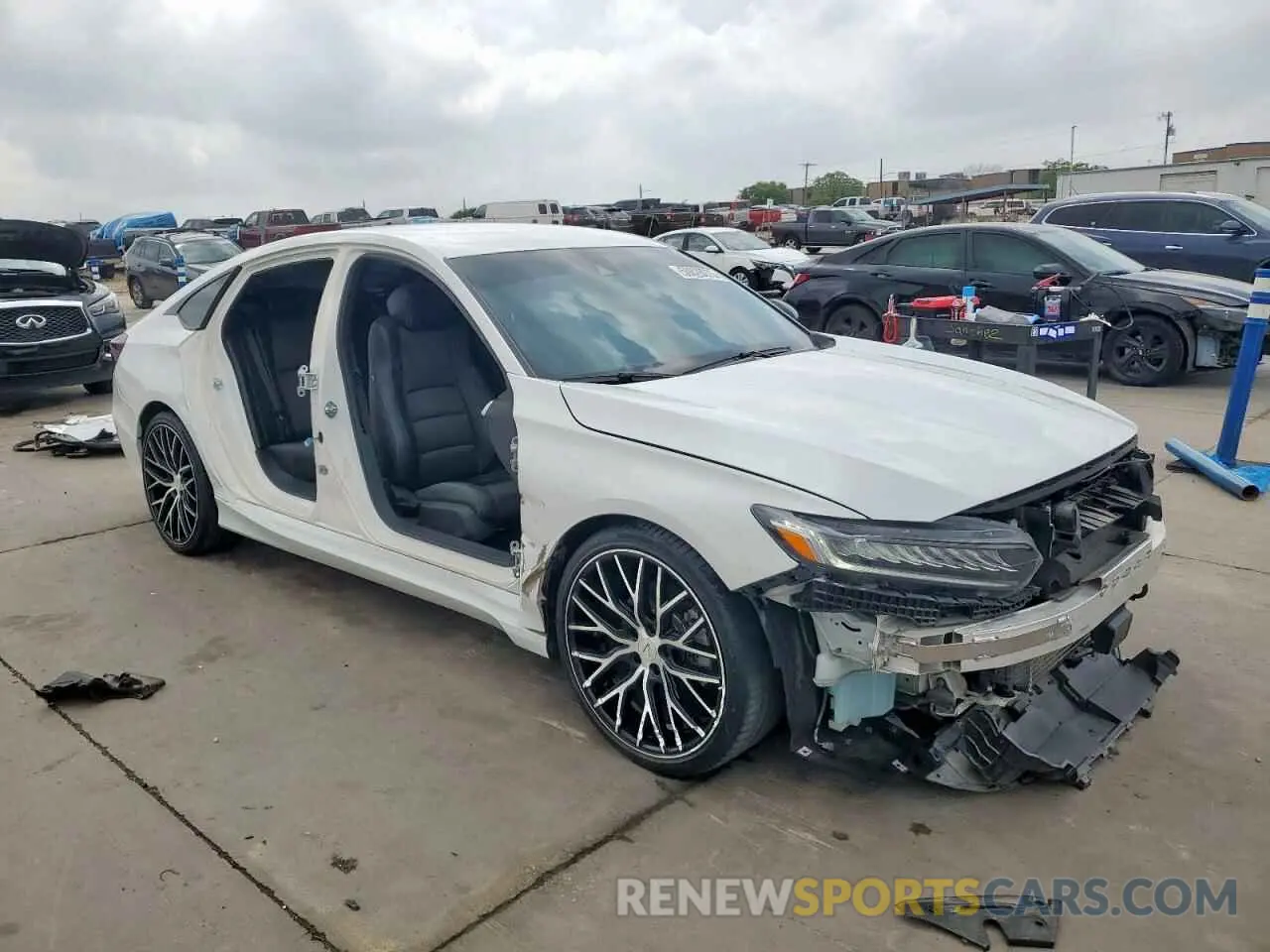 4 Photograph of a damaged car 1HGCV1F30NA002954 HONDA ACCORD 2022
