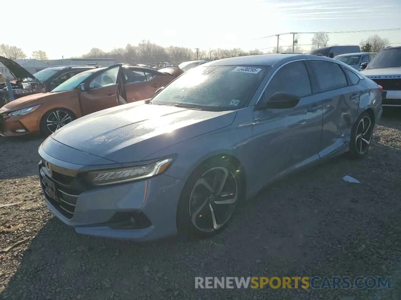 1 Photograph of a damaged car 1HGCV1F30NA041785 HONDA ACCORD 2022