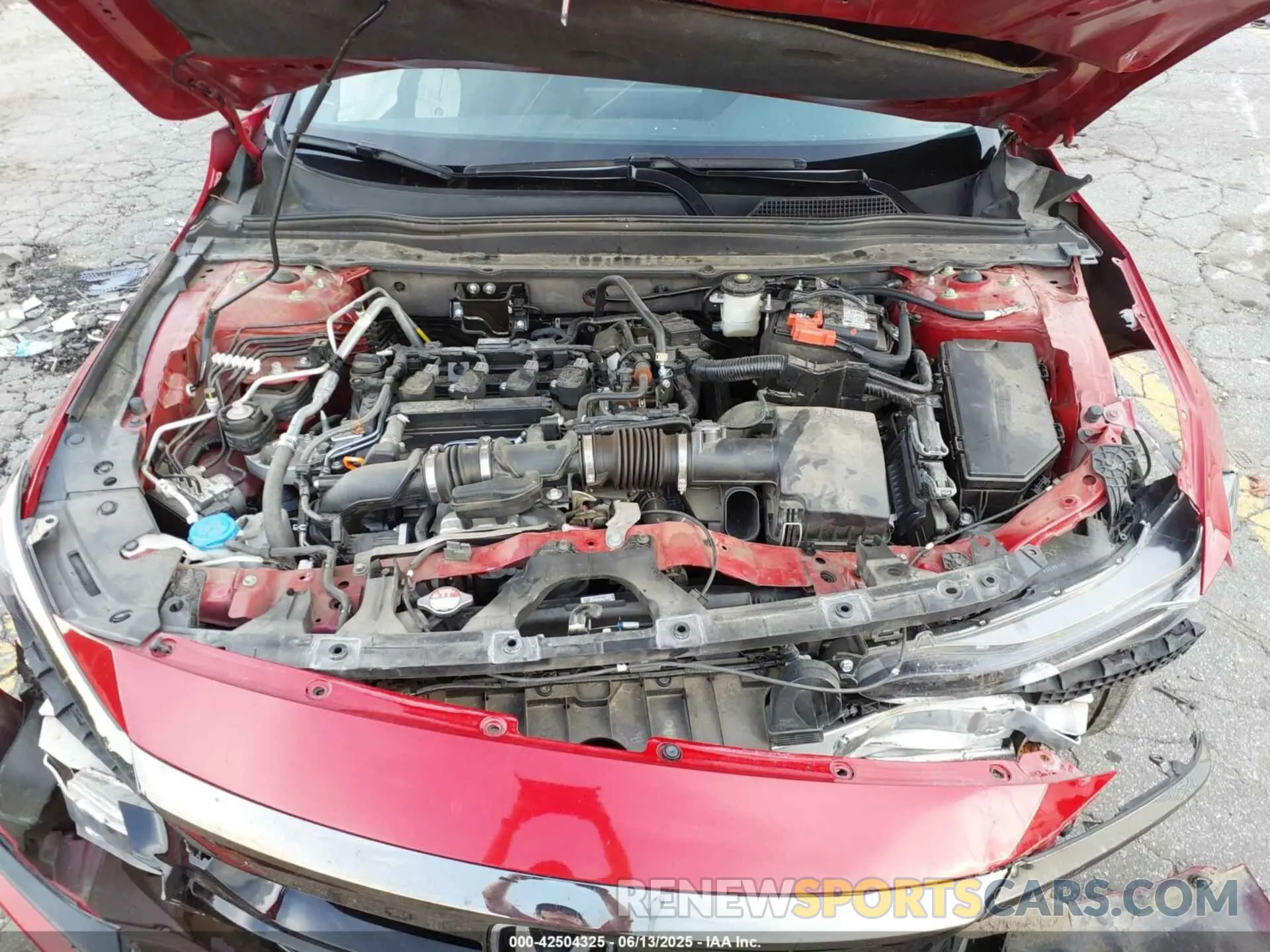 10 Photograph of a damaged car 1HGCV1F30NA048963 HONDA ACCORD 2022