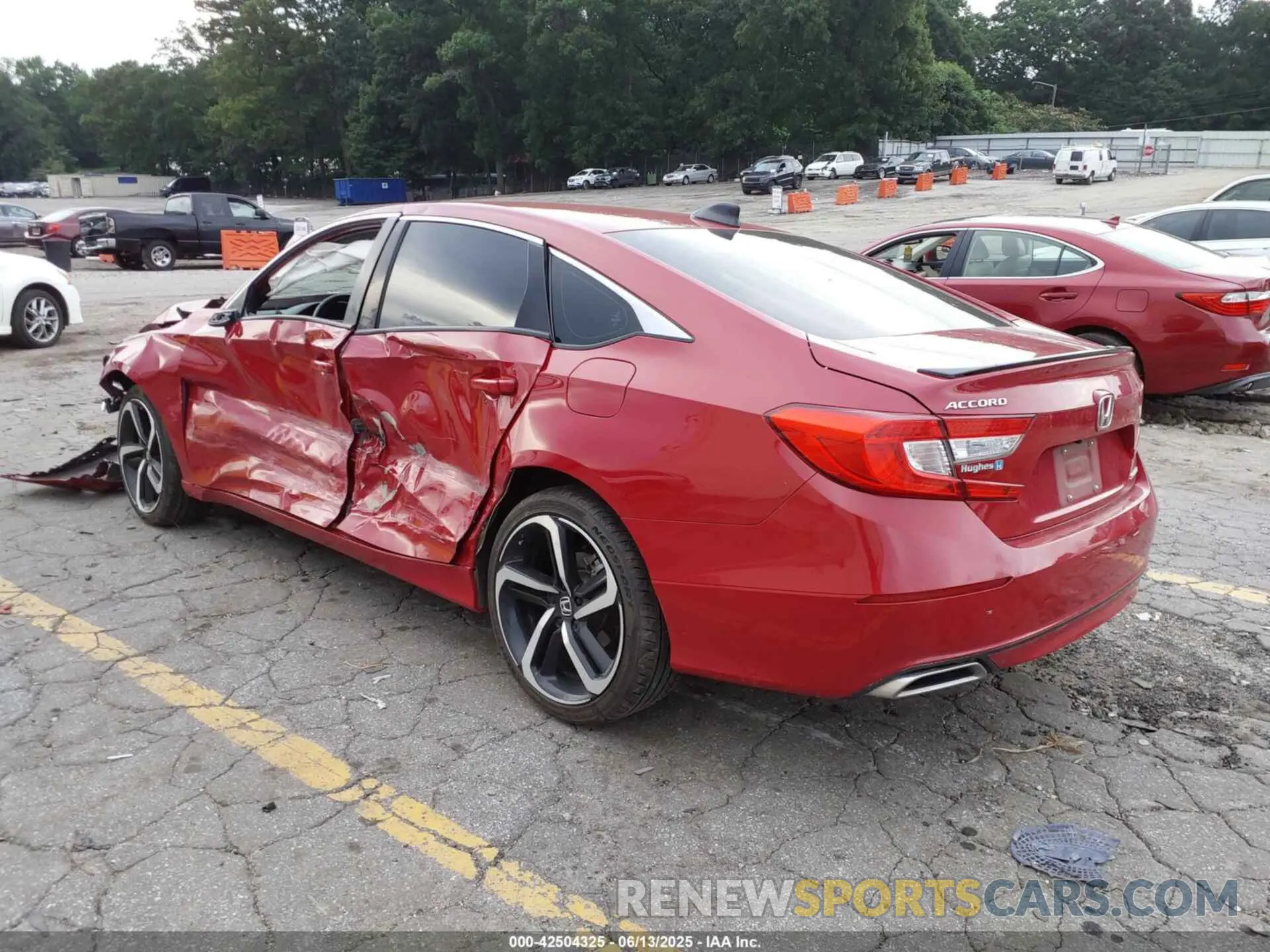 3 Photograph of a damaged car 1HGCV1F30NA048963 HONDA ACCORD 2022