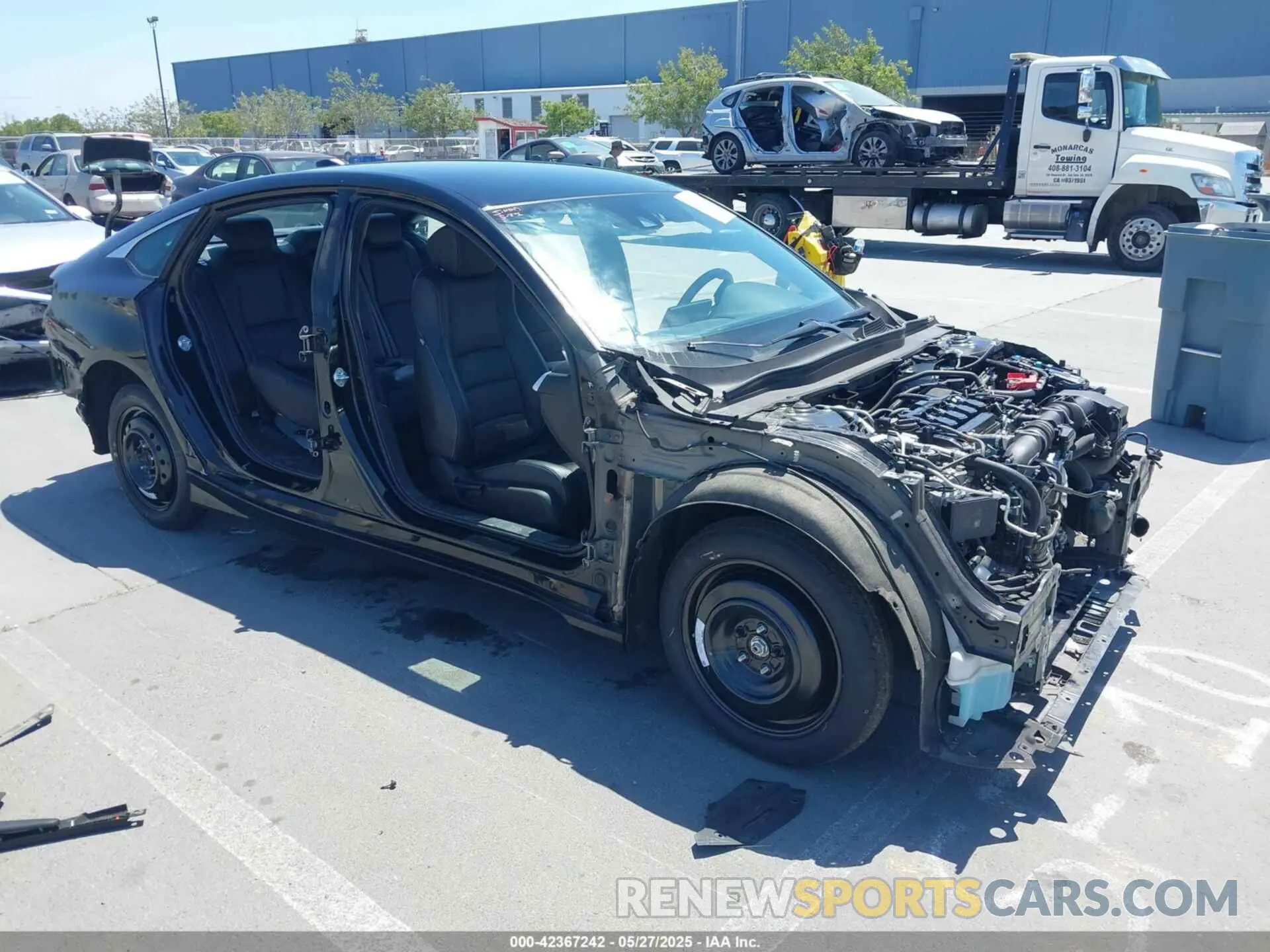 1 Photograph of a damaged car 1HGCV1F30NA063866 HONDA ACCORD 2022