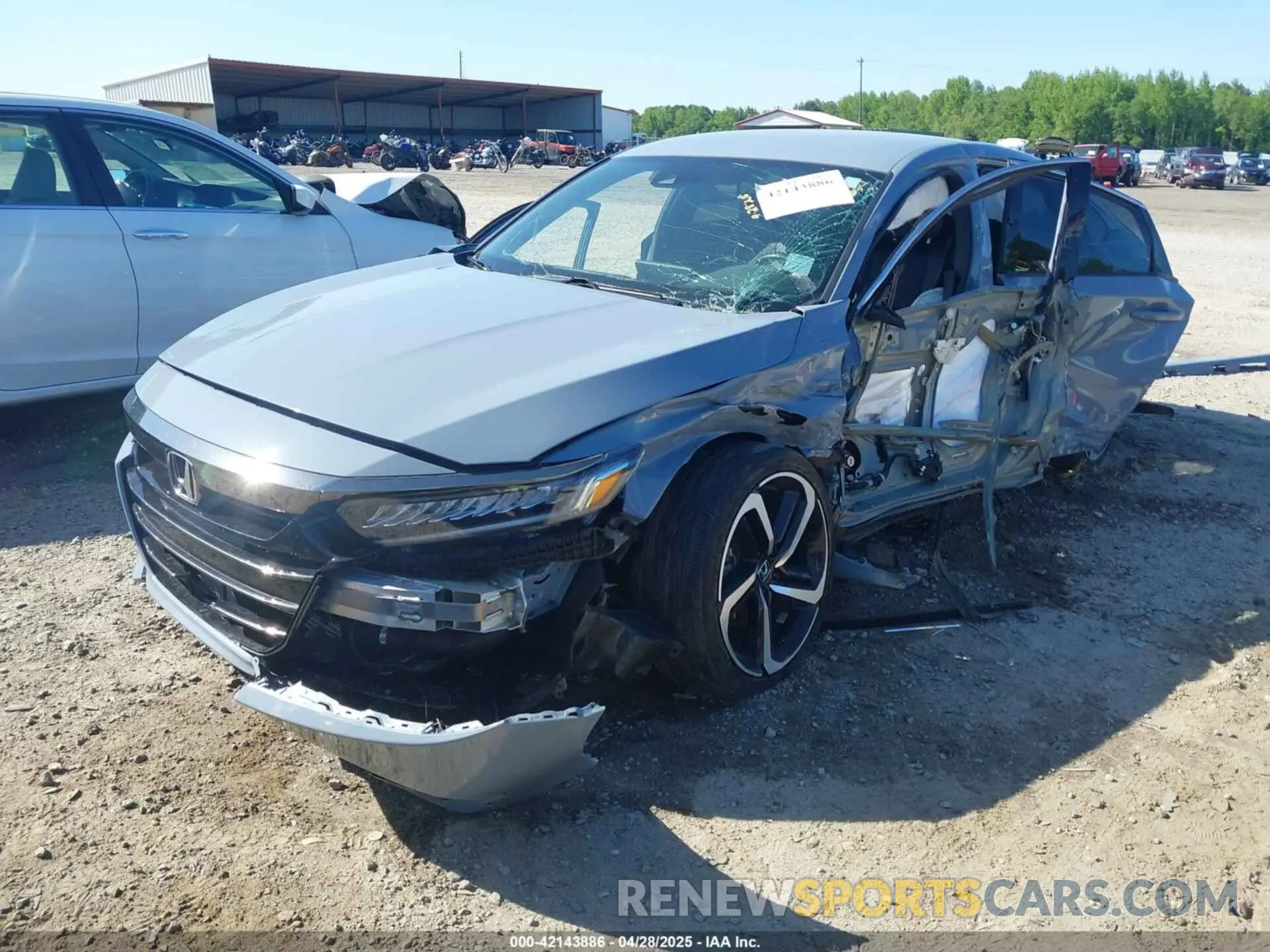 2 Фотография поврежденного автомобиля 1HGCV1F30NA083079 HONDA ACCORD 2022