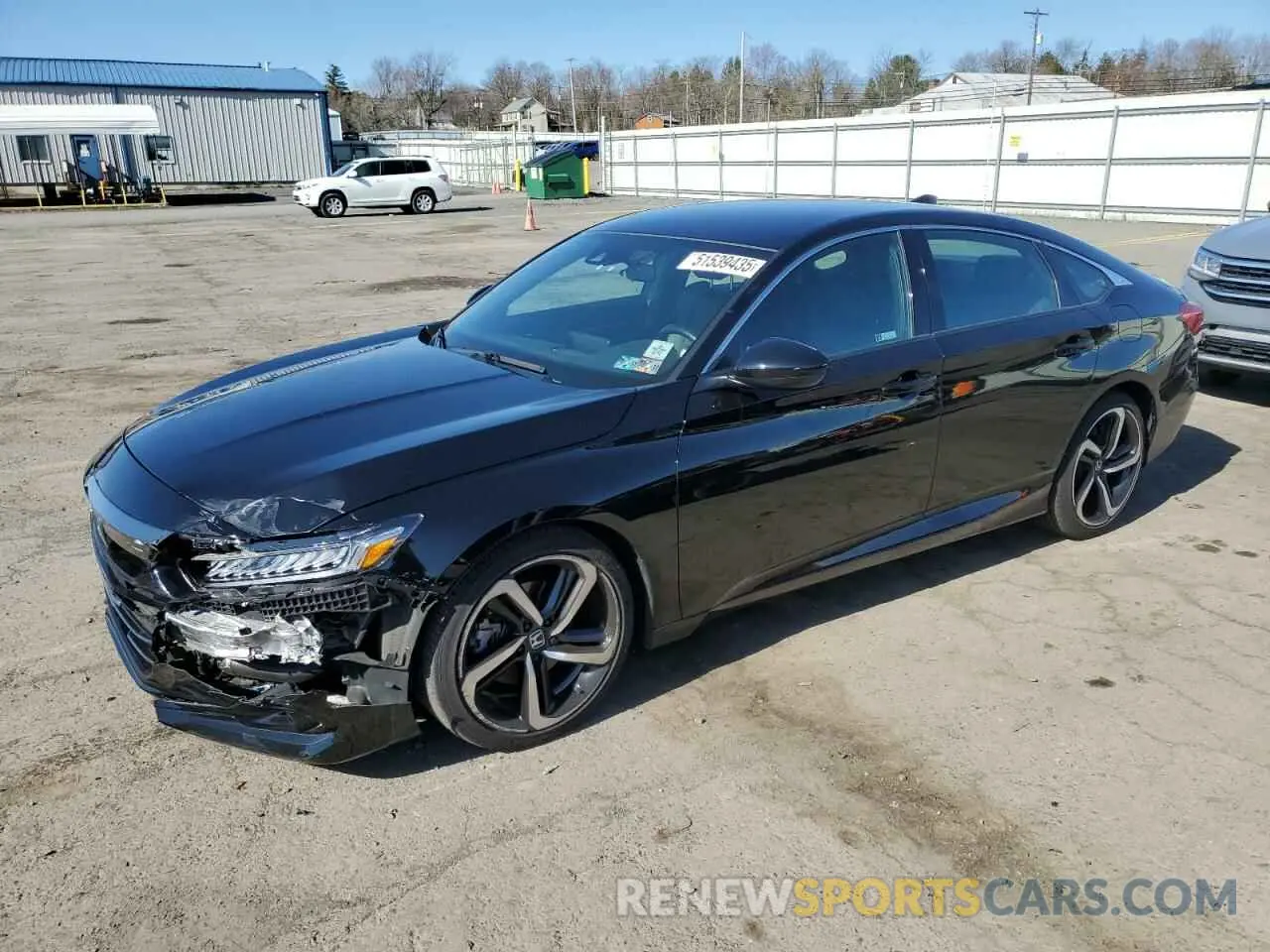 1 Photograph of a damaged car 1HGCV1F30NA086693 HONDA ACCORD 2022