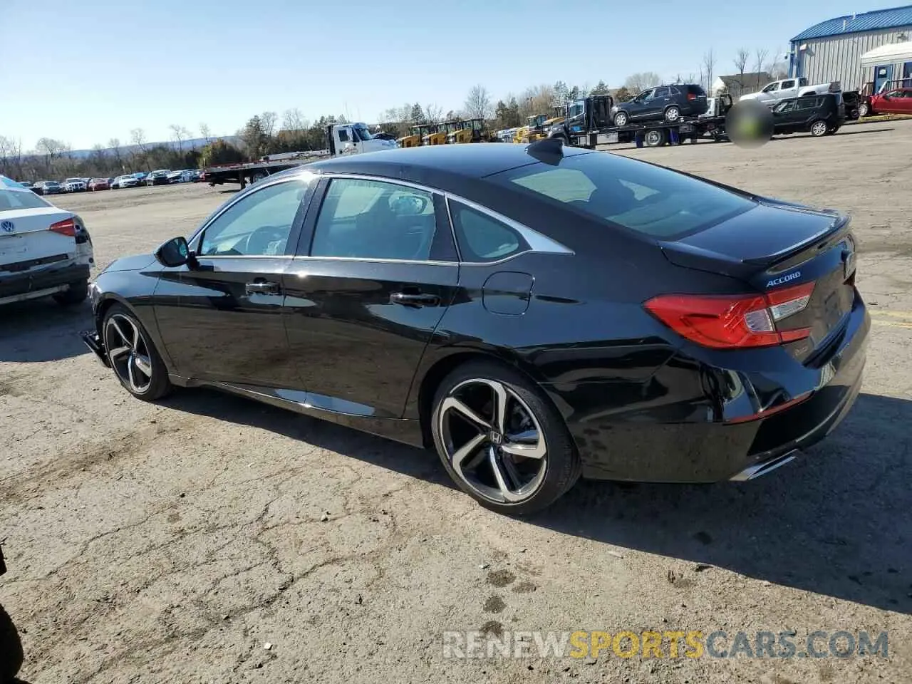 2 Photograph of a damaged car 1HGCV1F30NA086693 HONDA ACCORD 2022