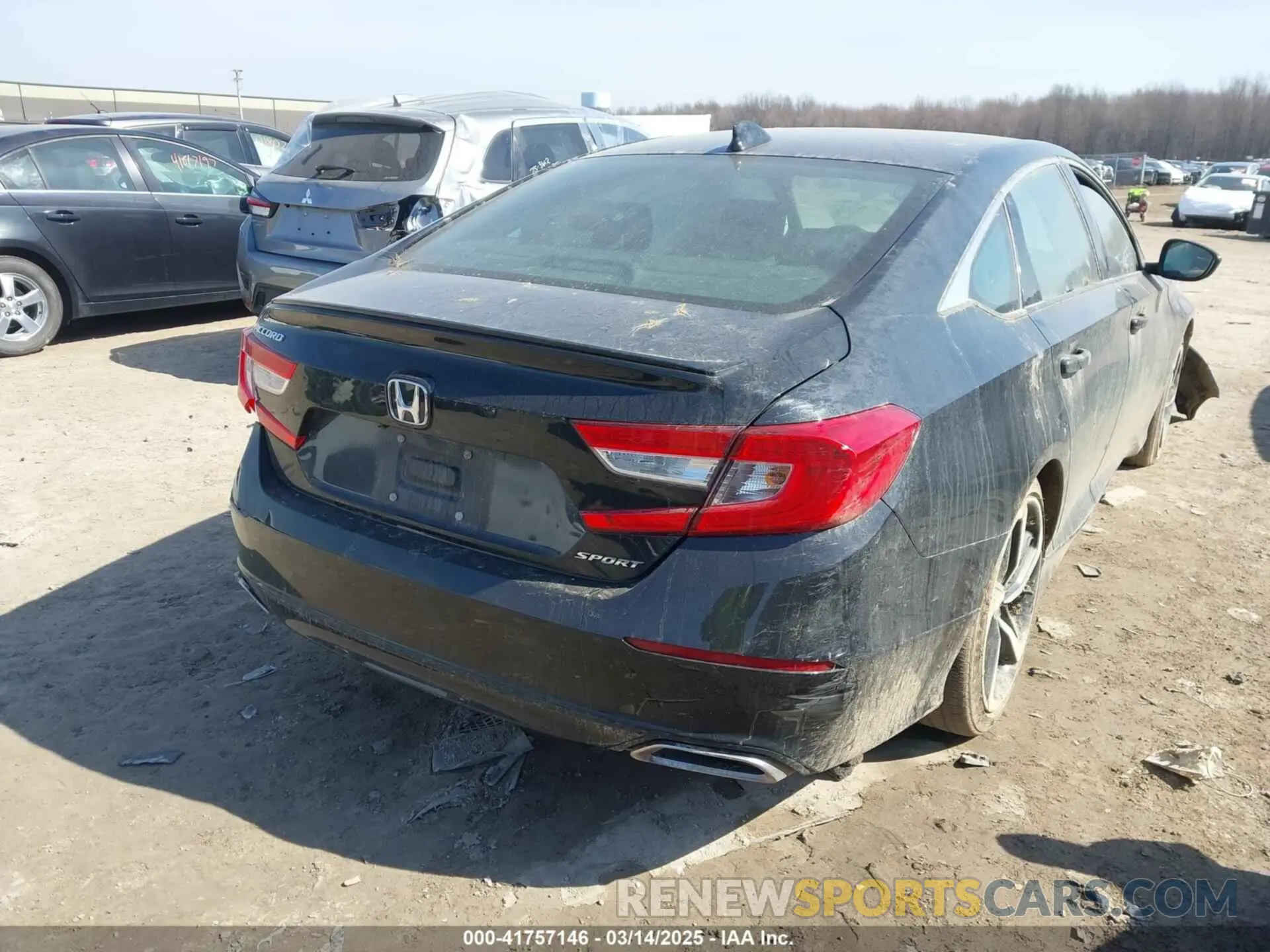 4 Photograph of a damaged car 1HGCV1F30NA105887 HONDA ACCORD 2022