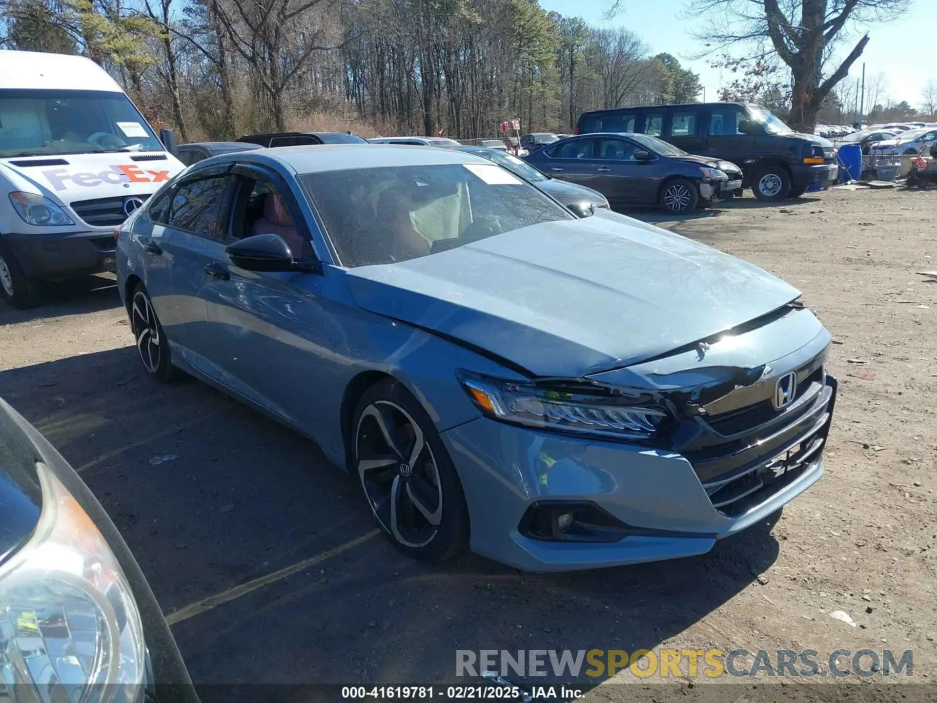 13 Photograph of a damaged car 1HGCV1F30NA108921 HONDA ACCORD 2022