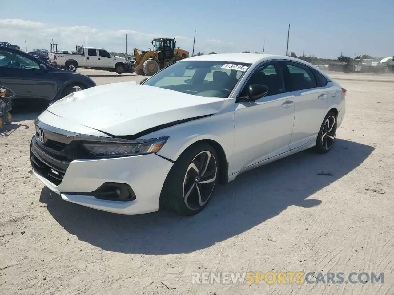 1 Photograph of a damaged car 1HGCV1F30NA111995 HONDA ACCORD 2022
