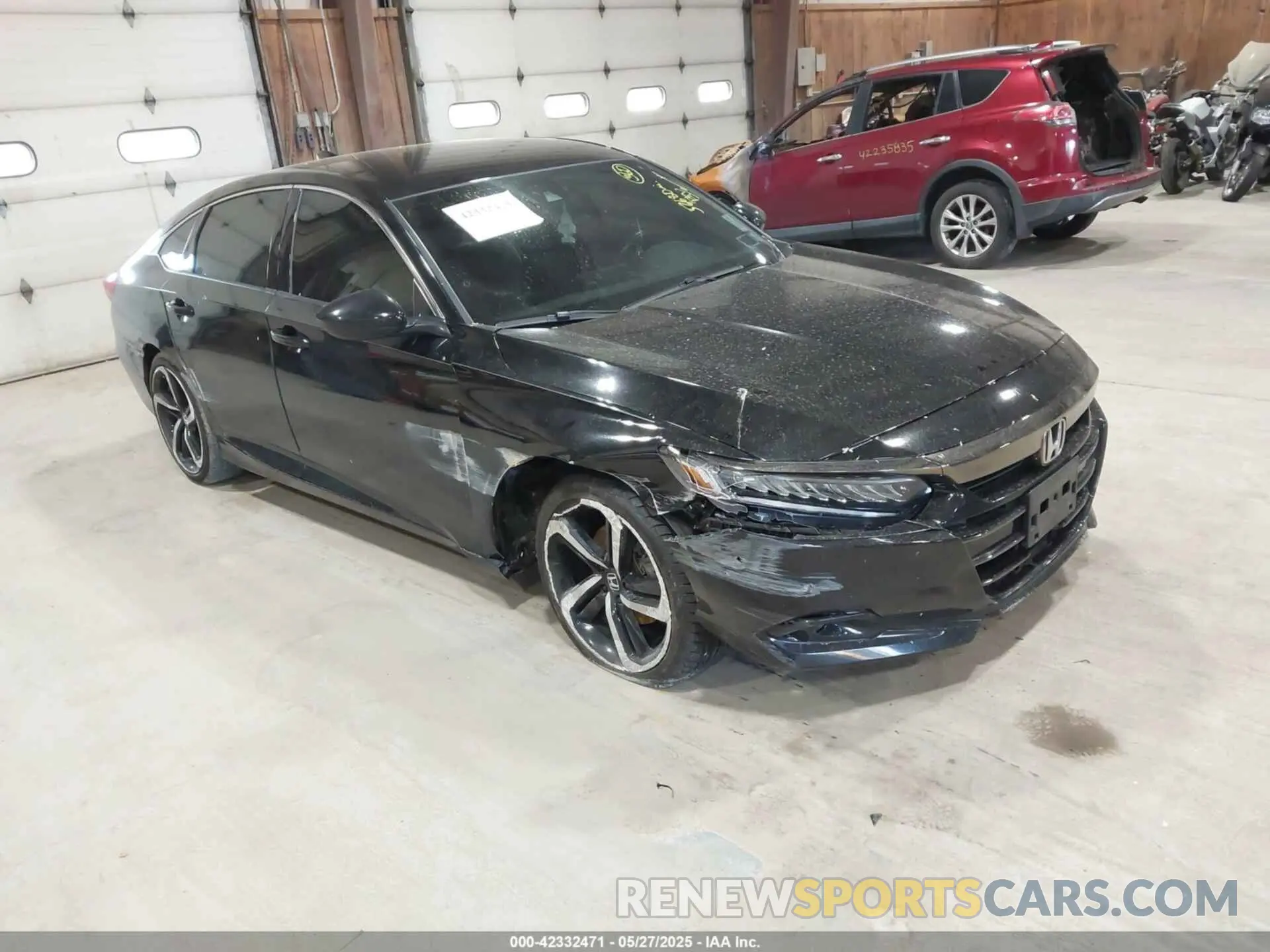 1 Photograph of a damaged car 1HGCV1F30NA114282 HONDA ACCORD 2022